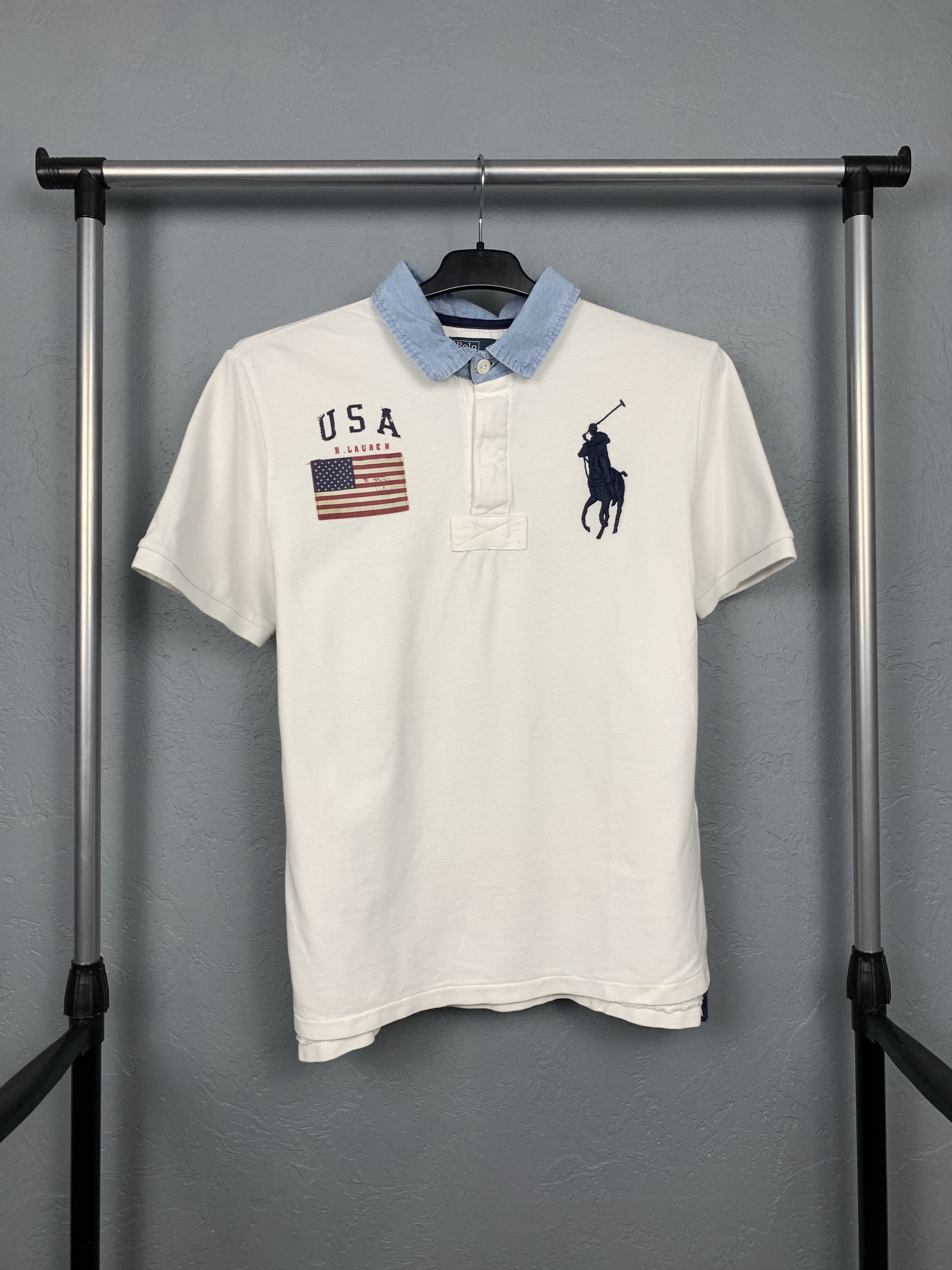 Polo Ralph Lauren RL USA Mens Polo Shirt