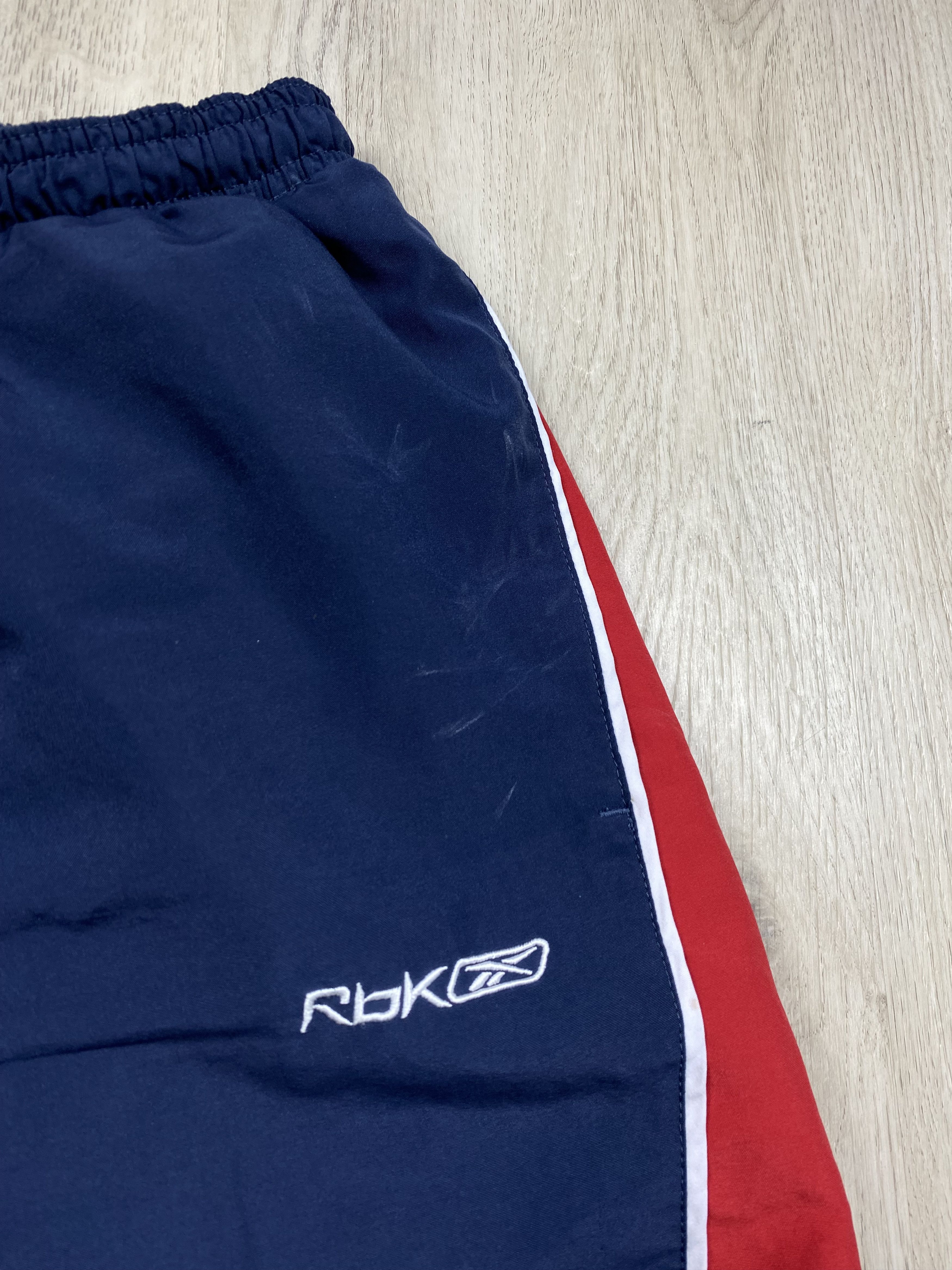 Reebok Reebok Vintage Faded Mens Nylon Pants Y2K Drill Thrashed Size US 36 / EU 52 - 4 Thumbnail