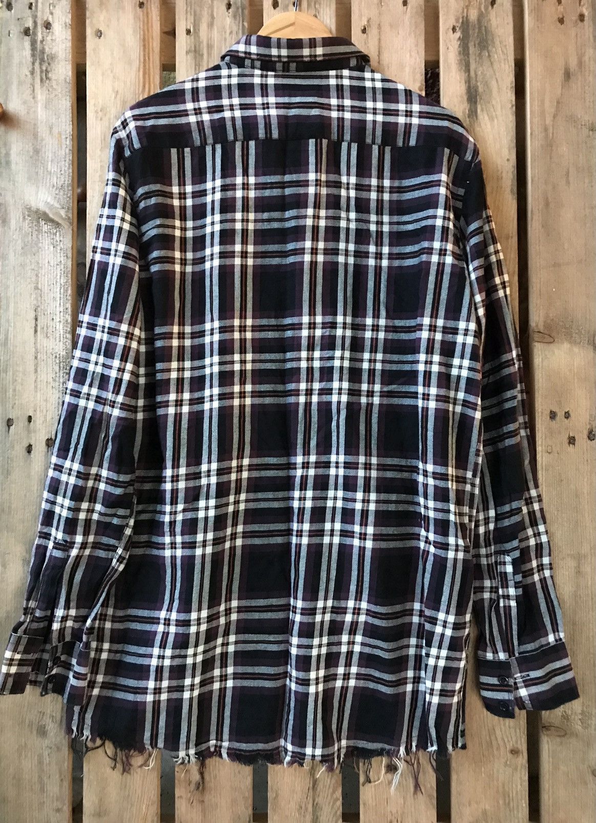 Other donotconform Made In Italy Distressed Grunge Style Flannel Size US XL / EU 56 / 4 - 2 Thumbnail