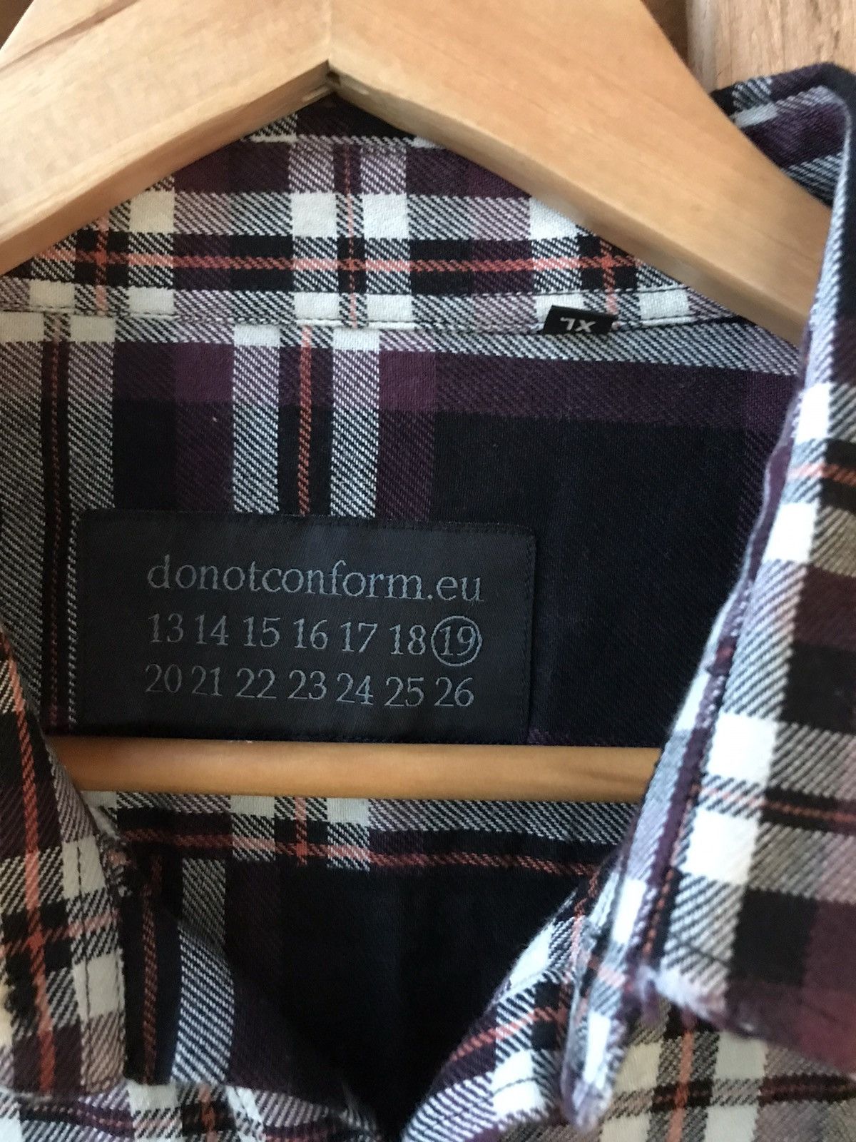 Other donotconform Made In Italy Distressed Grunge Style Flannel Size US XL / EU 56 / 4 - 5 Thumbnail