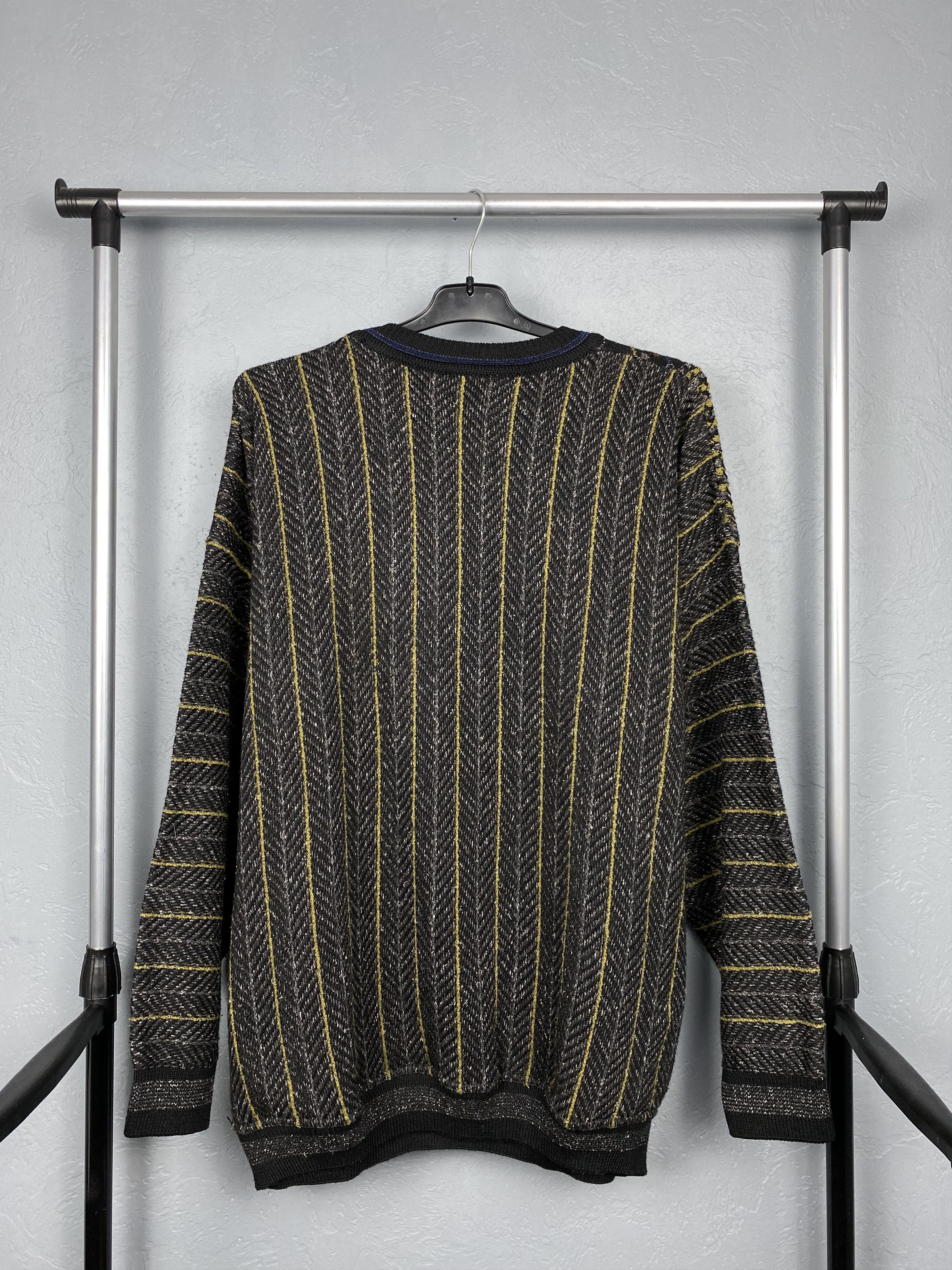 Vintage Monello Vintage Knit Sweater Coogi style Knitwear Cozy Size US XL / EU 56 / 4 - 6 Thumbnail