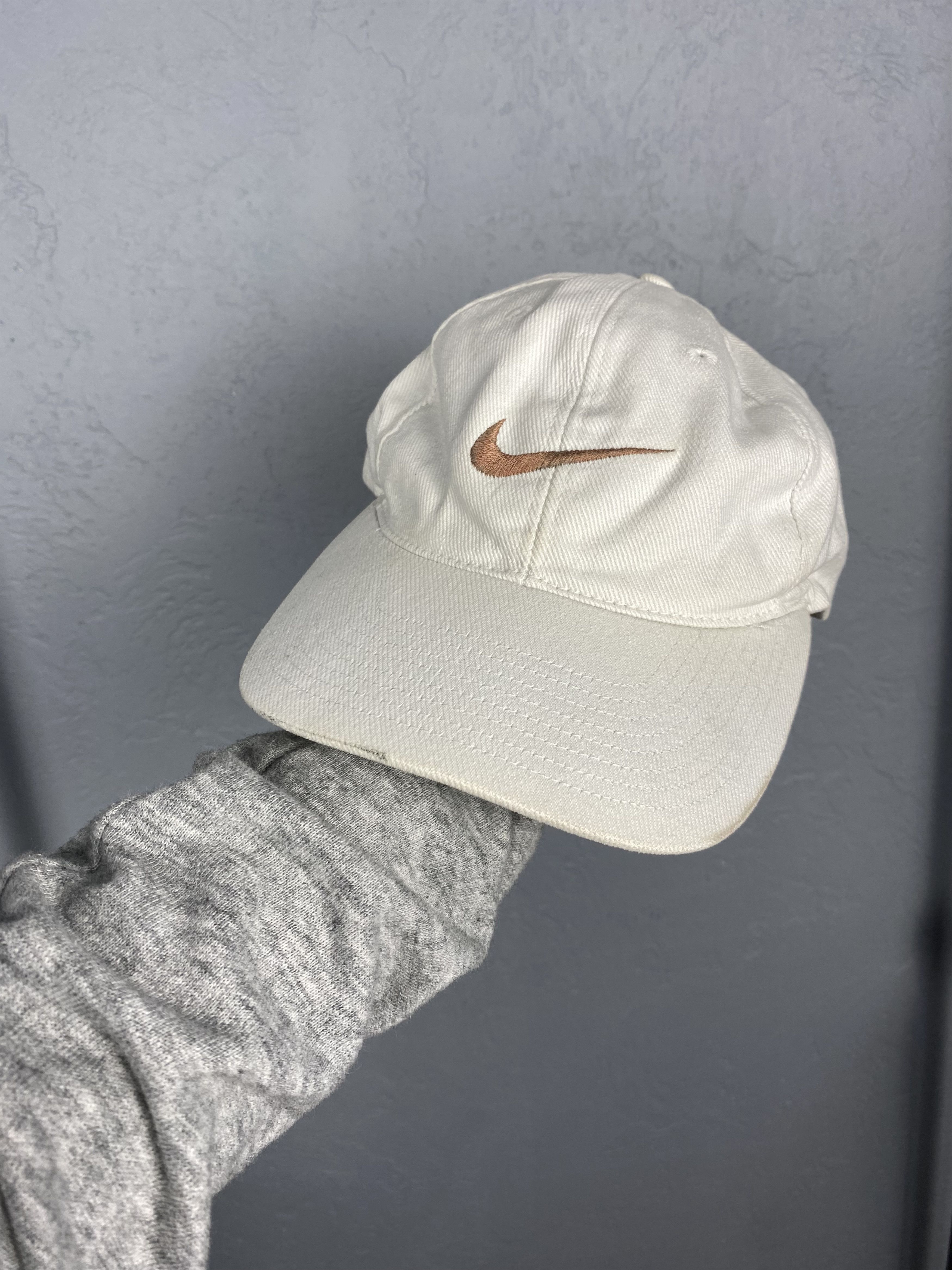 Nike × Vintage Nike Vintage Hat Cap Swoosh Y2K Size ONE SIZE - 2 Thumbnail