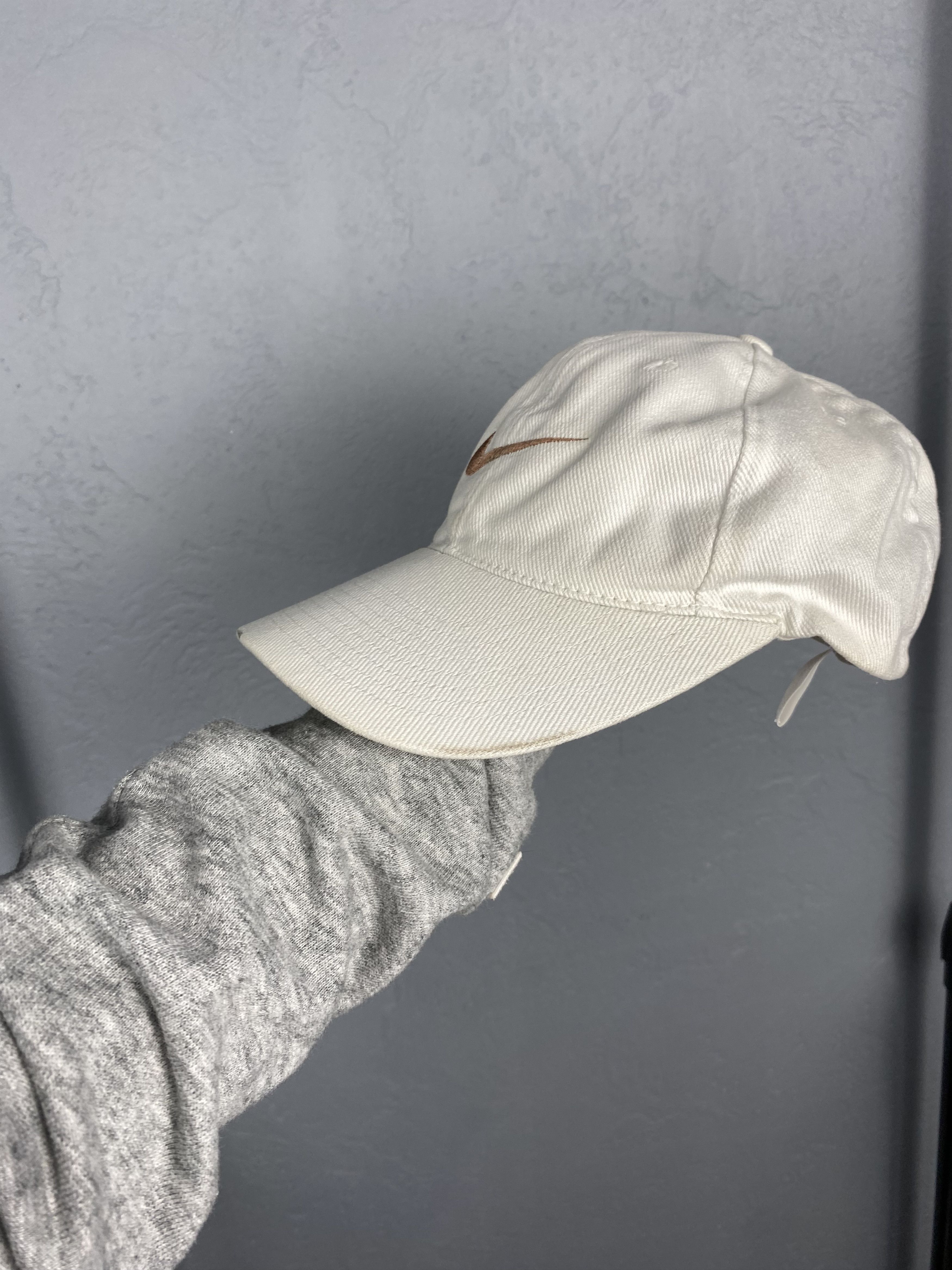 Nike × Vintage Nike Vintage Hat Cap Swoosh Y2K Size ONE SIZE - 3 Thumbnail