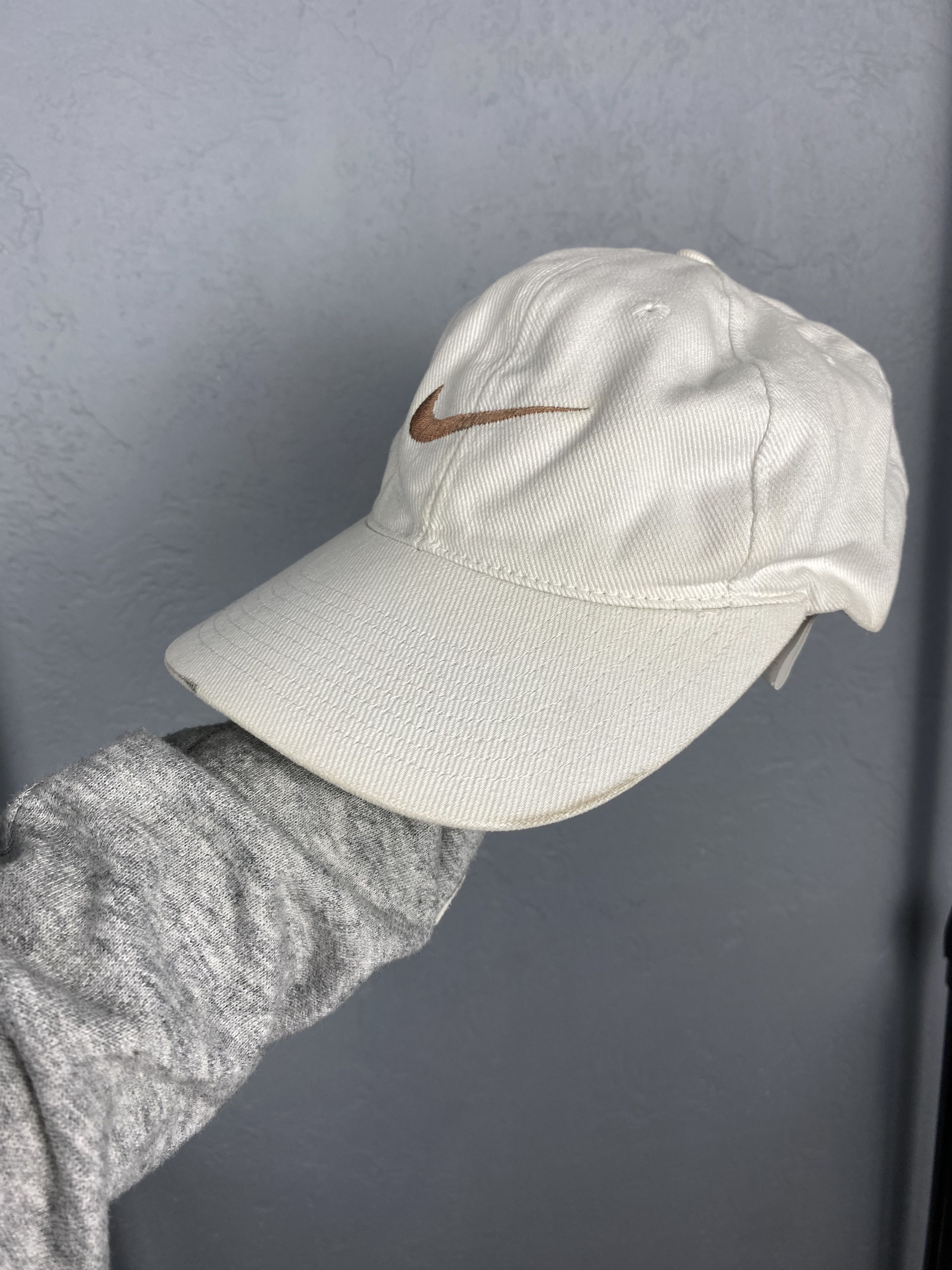 Nike × Vintage Nike Vintage Hat Cap Swoosh Y2K Size ONE SIZE - 1 Thumbnail