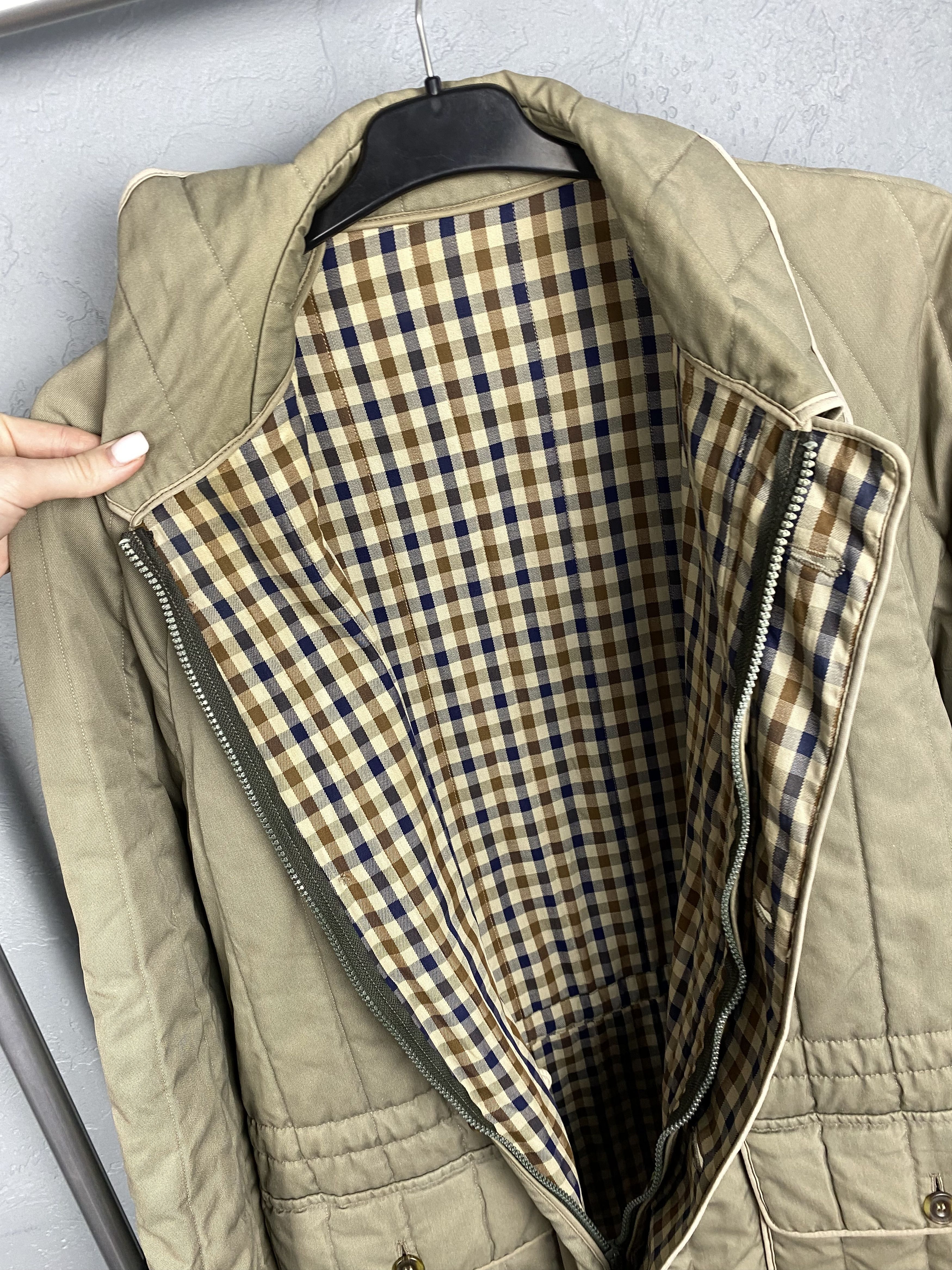 Aquascutum Aquascutum Vintage Quilted Jacket Size US M / EU 48-50 / 2 - 4 Thumbnail