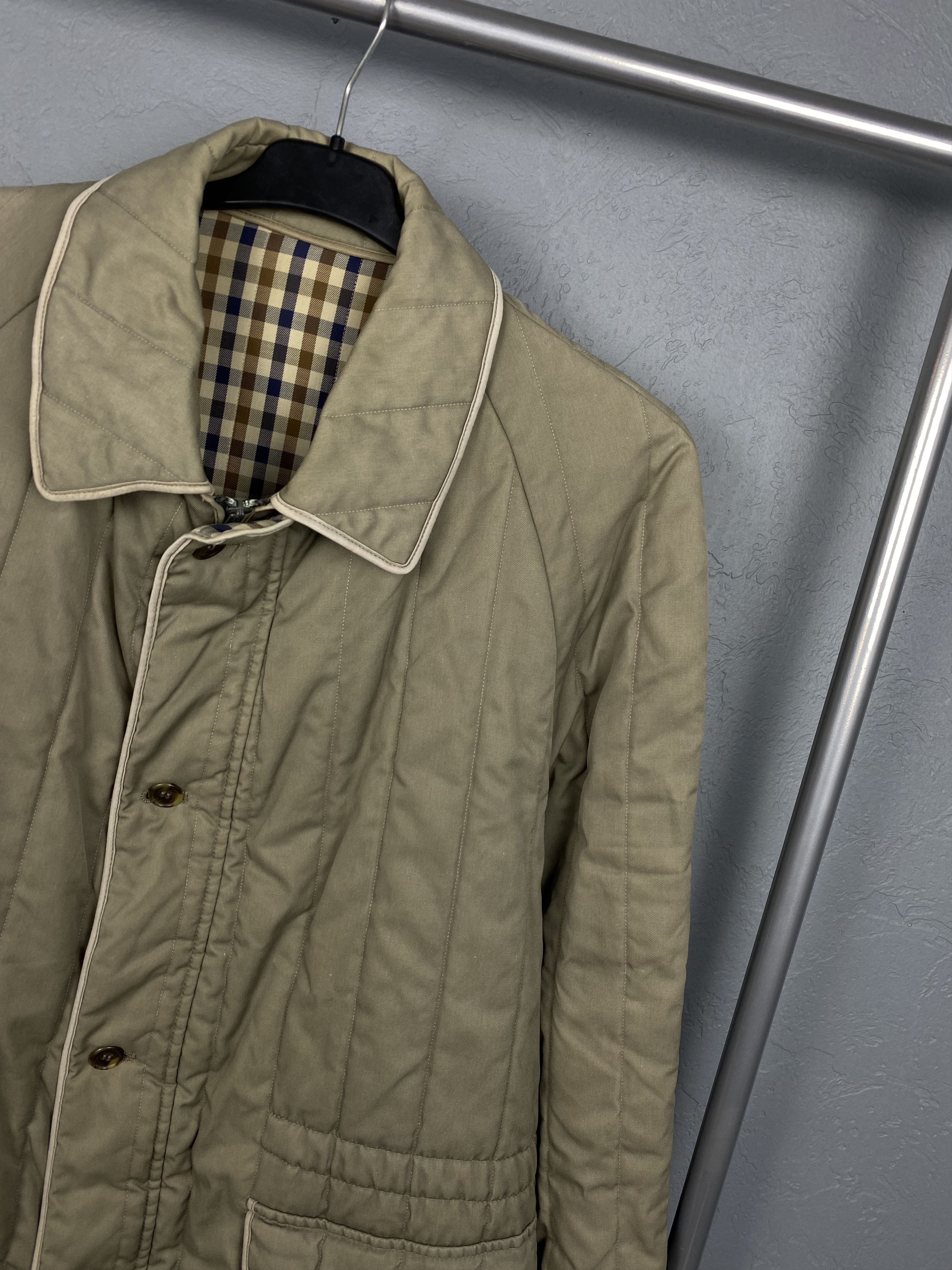 Aquascutum Aquascutum Vintage Quilted Jacket Size US M / EU 48-50 / 2 - 2 Thumbnail