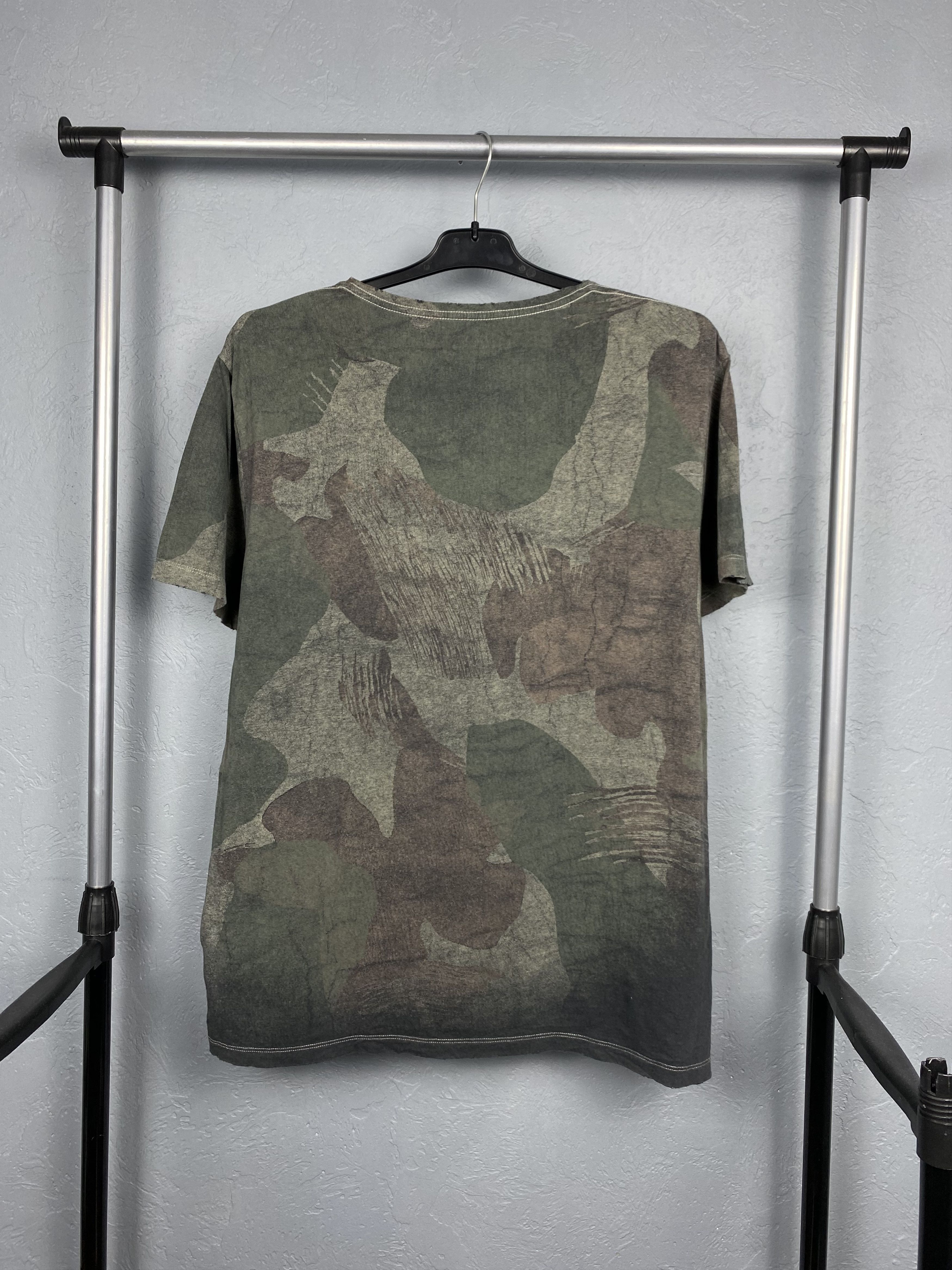 Allsaints Allsaints Smock Udal Mens Grafic Crew Neck T-Shirt Tee Size US L / EU 52-54 / 3 - 7 Thumbnail