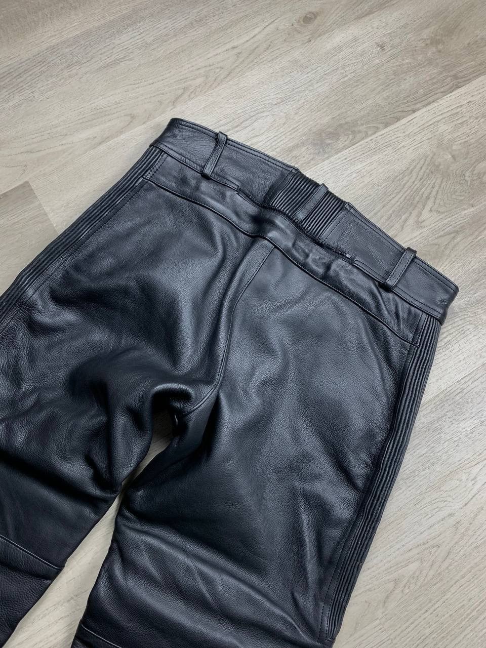 Genuine Leather Vintage Genuine Leather Pants Biker Motorcycle Size US 38 / EU 54 - 10 Thumbnail