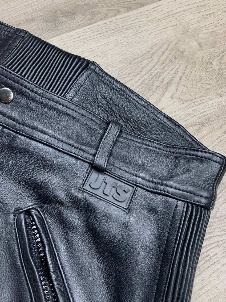 Genuine Leather Vintage Genuine Leather Pants Biker Motorcycle Size US 38 / EU 54 - 3 Thumbnail