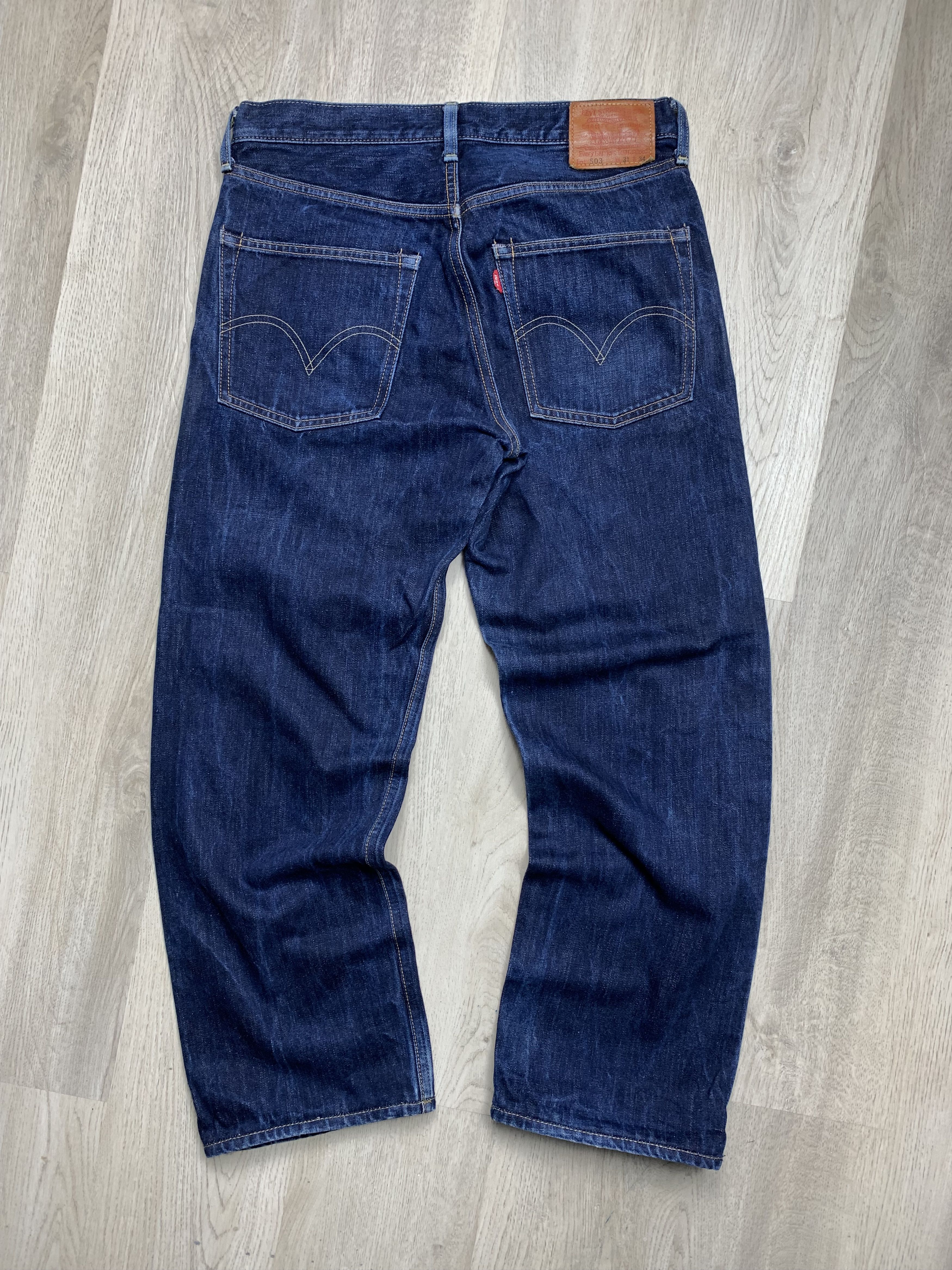 Levi's Vintage LEVIS 503 Premium Salvage Denim Jeans Size US 31 - 1 Thumbnail