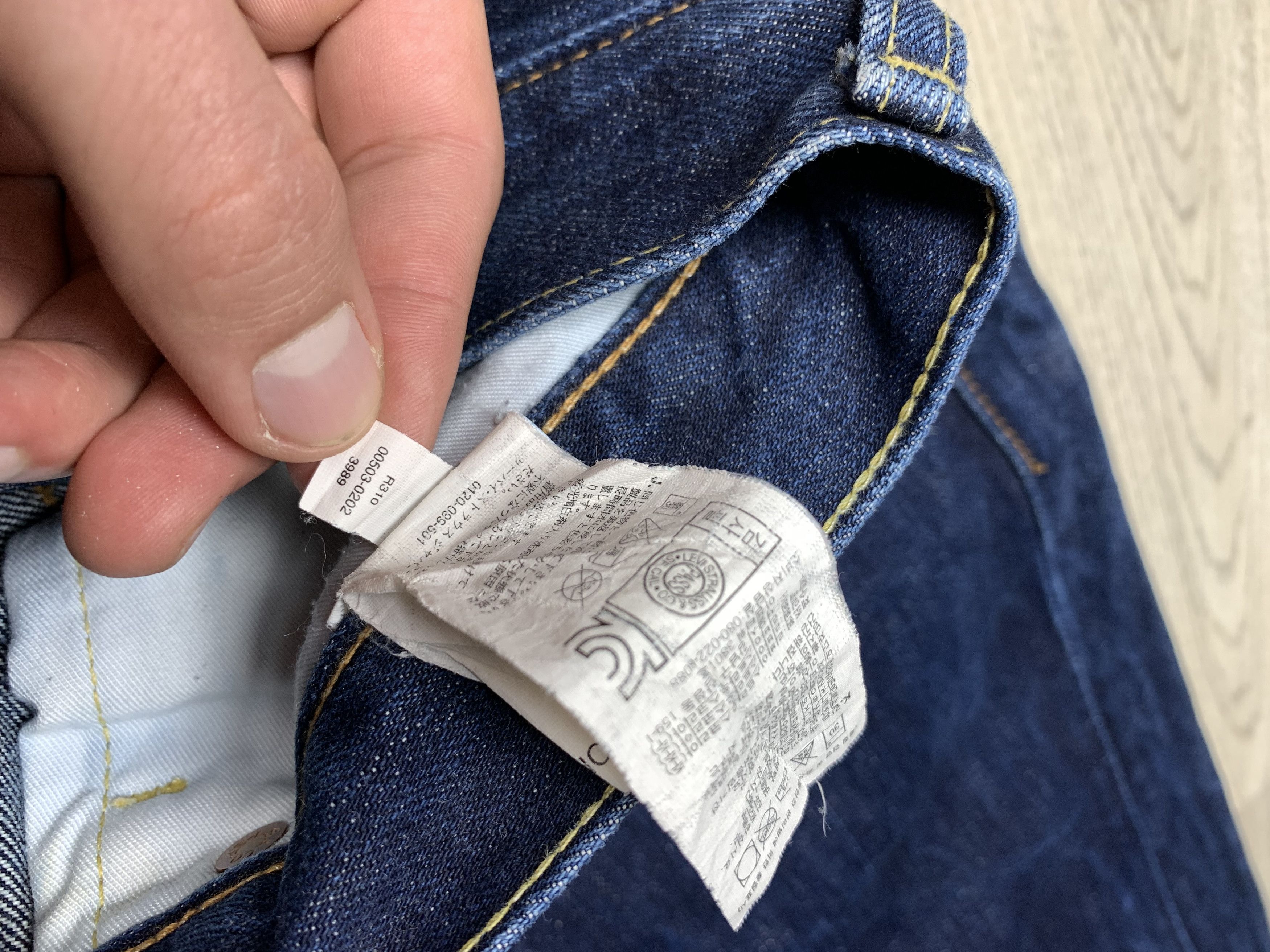 Levi's Vintage LEVIS 503 Premium Salvage Denim Jeans Size US 31 - 8 Thumbnail