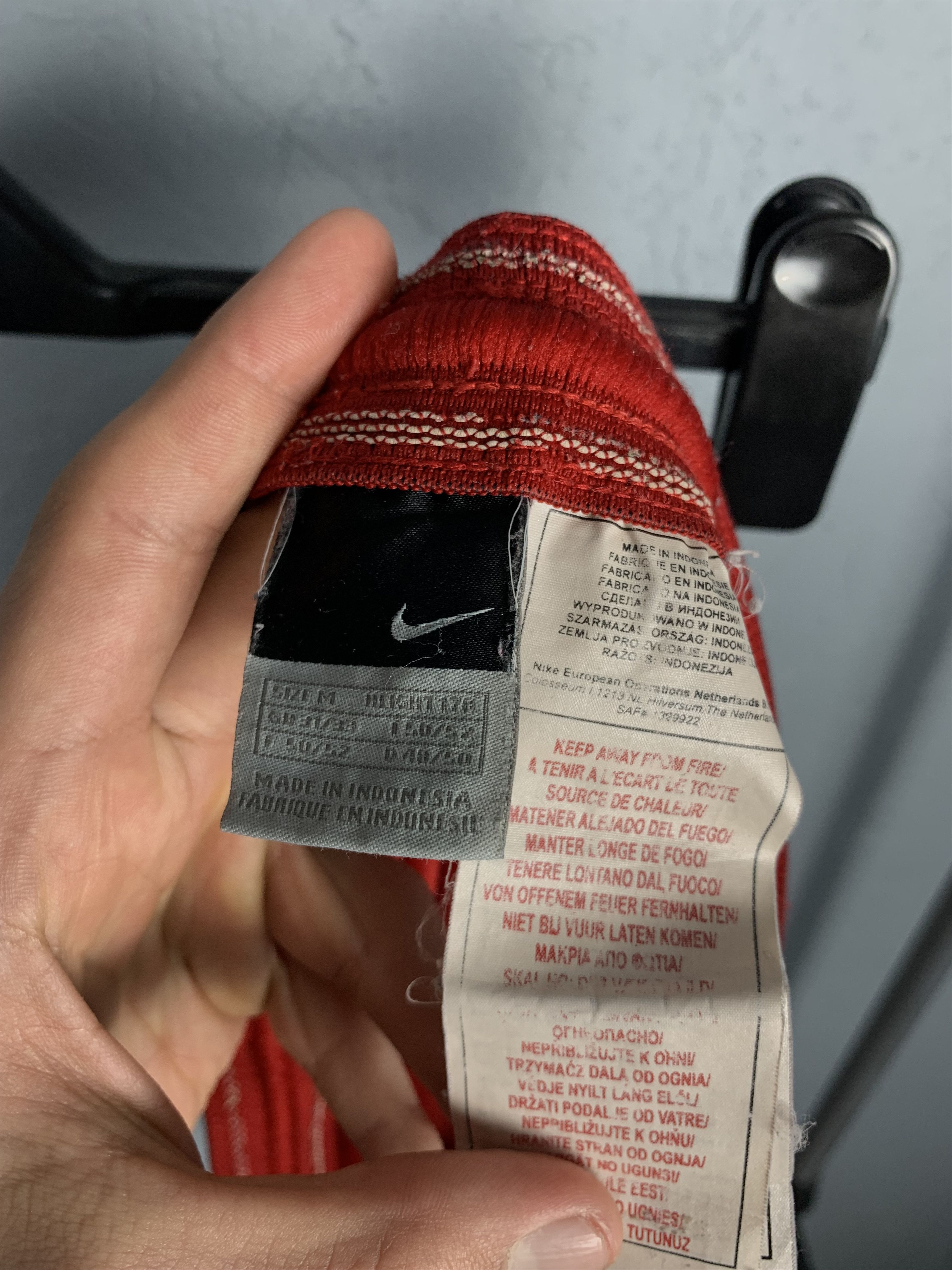 Nike × Vintage Nike Vintage Mens Shorts Dri Fit Y2K Size US 32 / EU 48 - 7 Thumbnail