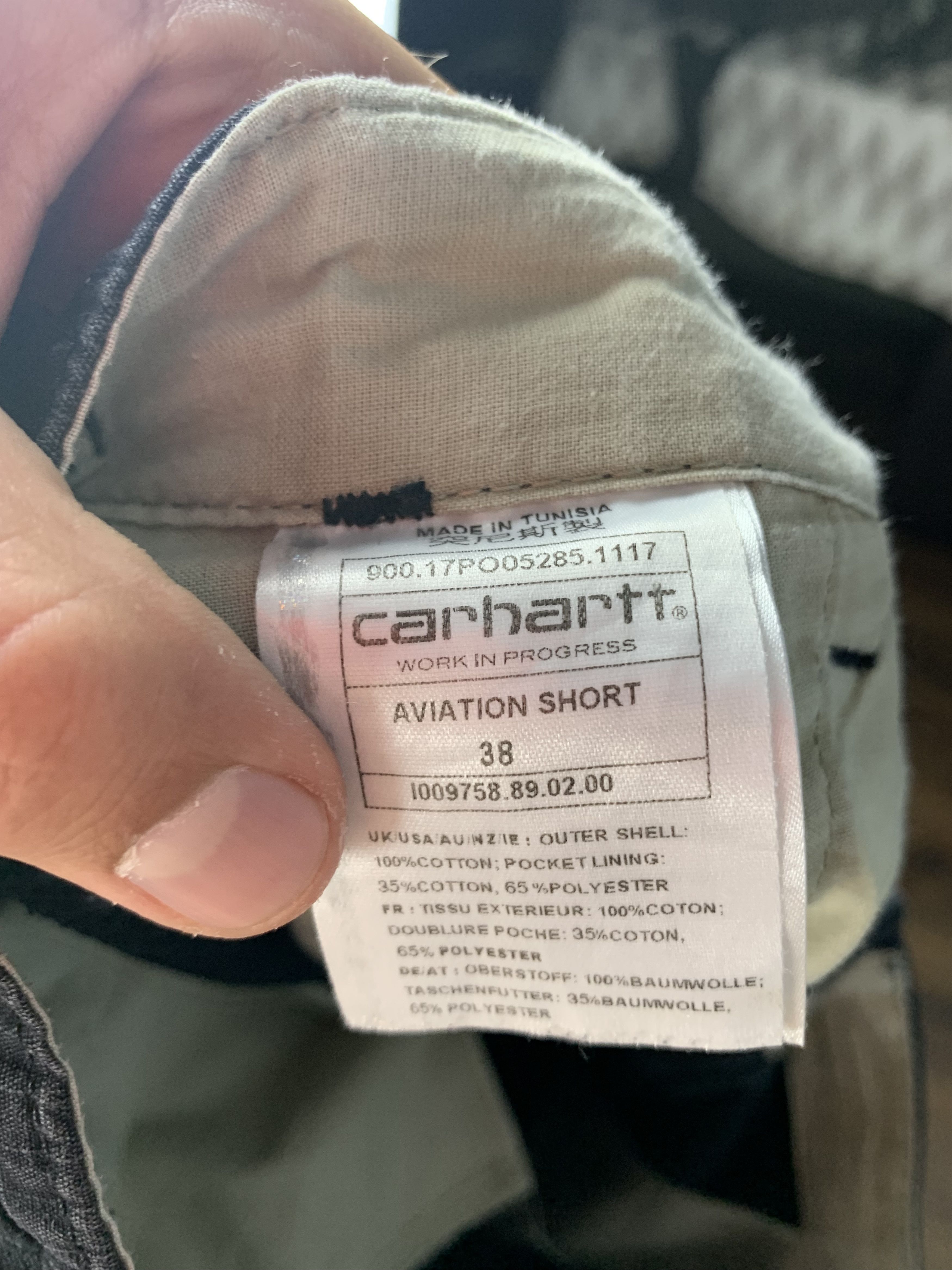 Carhartt Wip Carhartt Wip Vintage Mens Cargo Aviation Shorts Size US 38 / EU 54 - 7 Thumbnail