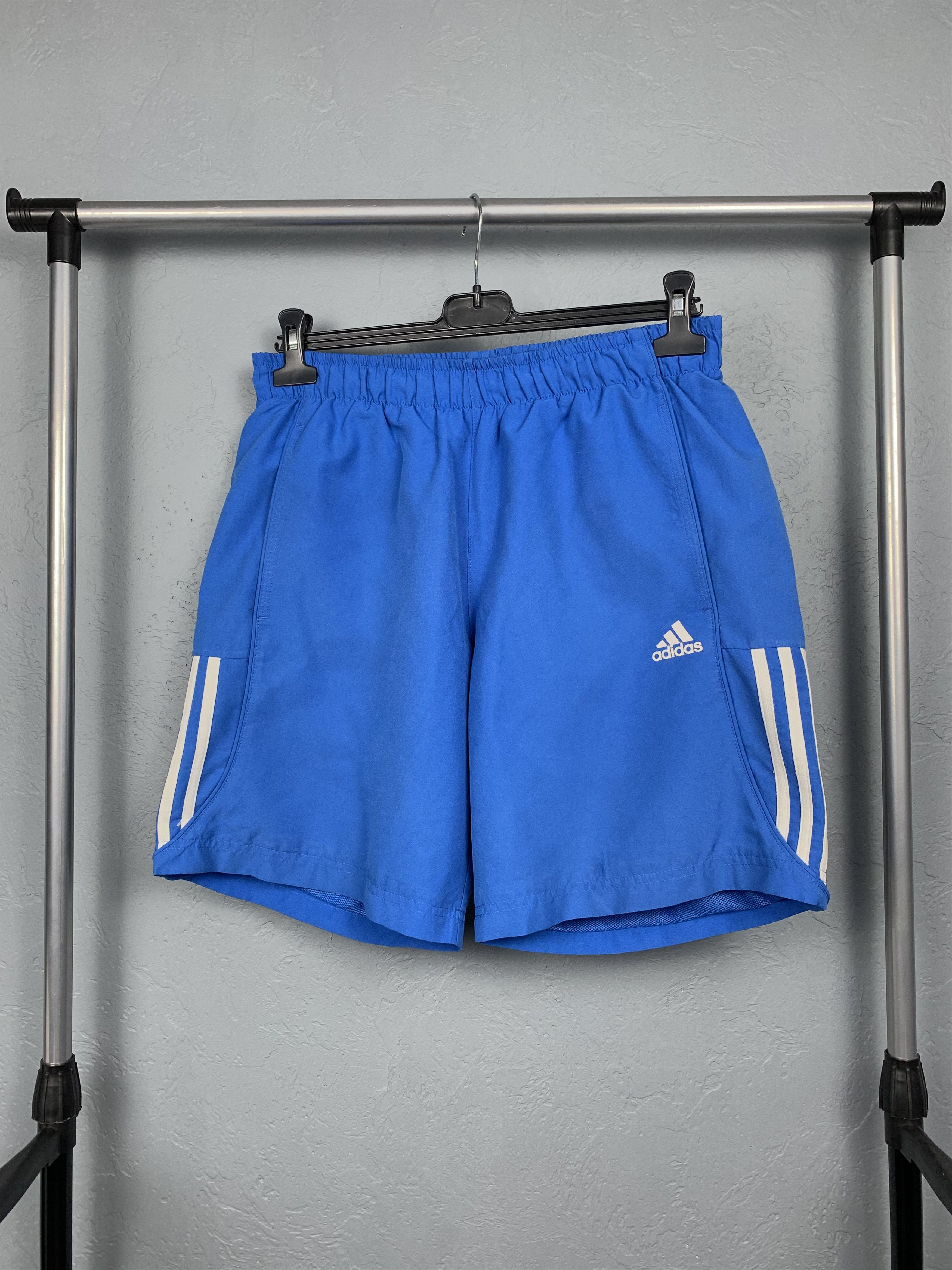 Adidas × Vintage Adidas Vintage Mens Nylon Shorts Y2K Size US 32 / EU 48 - 1 Thumbnail