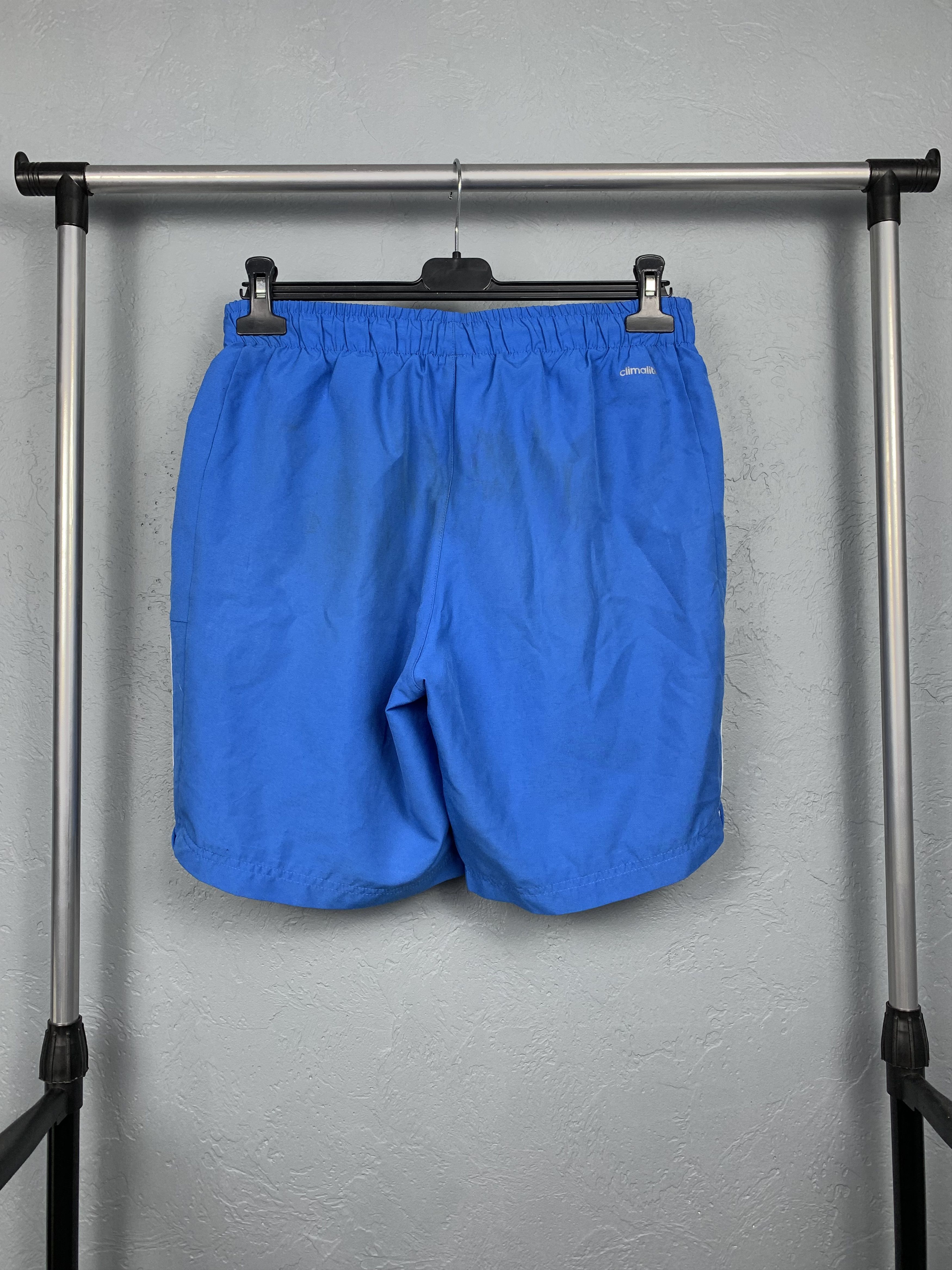 Adidas × Vintage Adidas Vintage Mens Nylon Shorts Y2K Size US 32 / EU 48 - 4 Thumbnail