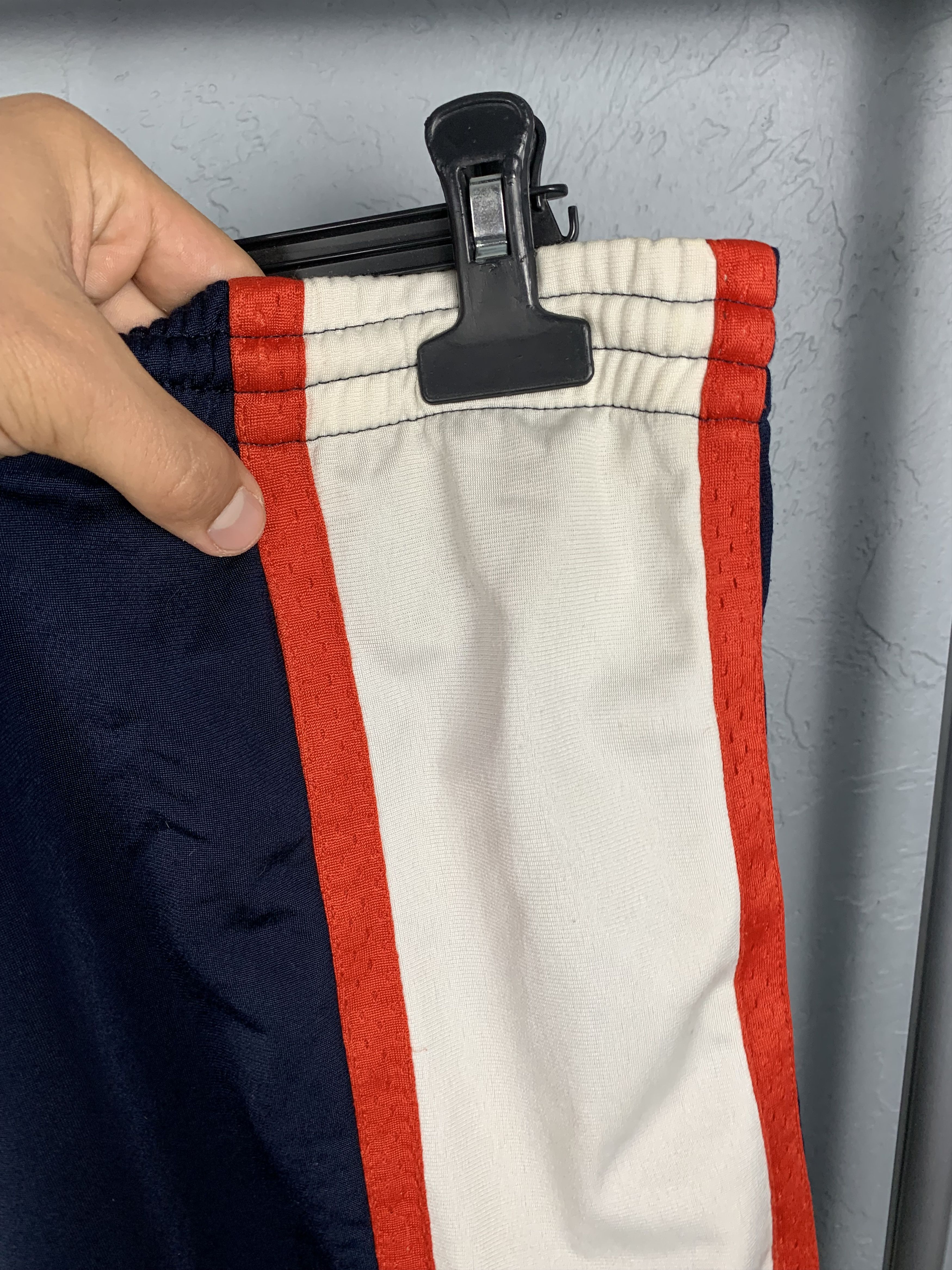 Nike × Vintage Nike 90s Vintage Mens Nylon Shorts Big Logo Swoosh Size US 34 / EU 50 - 6 Thumbnail