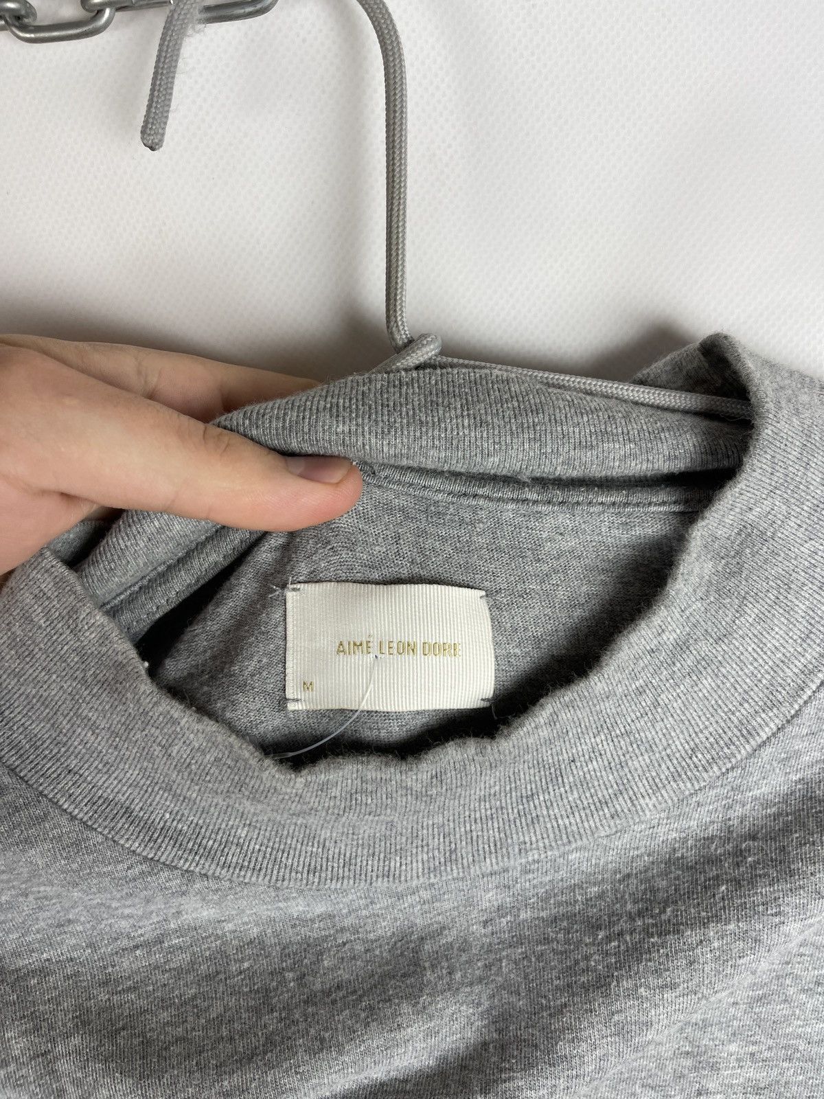 Aime Leon Dore Aime Leon Dore mock neck grey made in Canada sweater Size US M / EU 48-50 / 2 - 9 Thumbnail