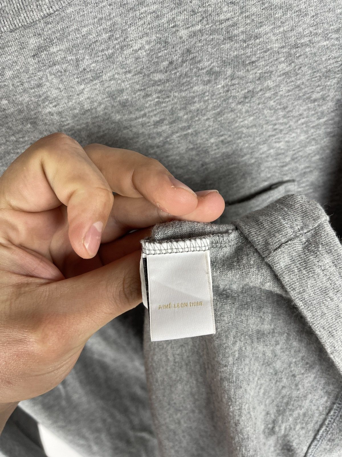 Aime Leon Dore Aime Leon Dore mock neck grey made in Canada sweater Size US M / EU 48-50 / 2 - 11 Thumbnail