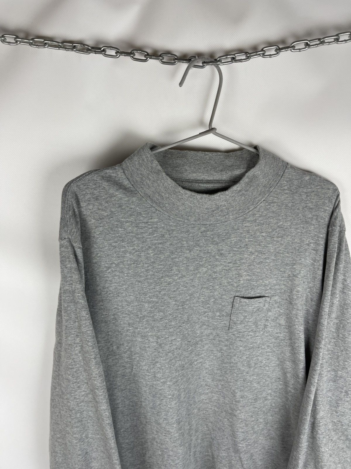 Aime Leon Dore Aime Leon Dore mock neck grey made in Canada sweater Size US M / EU 48-50 / 2 - 6 Thumbnail