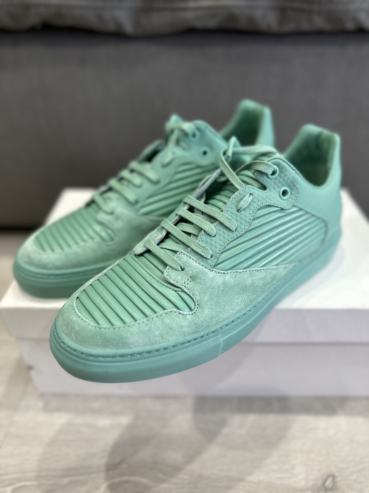 Balenciaga Pleated Sneakers Grailed