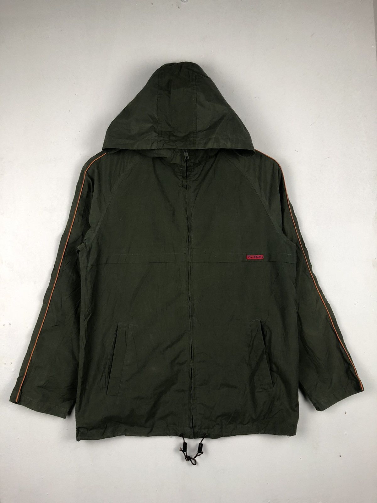Vintage Japanese Brand Hoodie Windbreaker Jacket