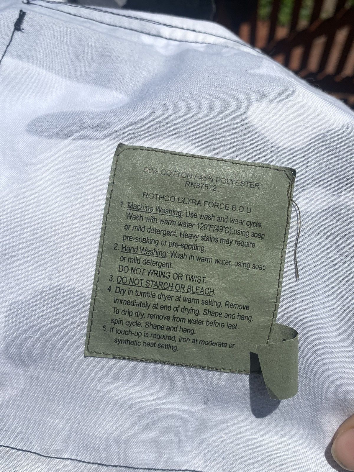 Vintage Vintage BW snow tree camo button up military jacket Size US S / EU 44-46 / 1 - 7 Thumbnail