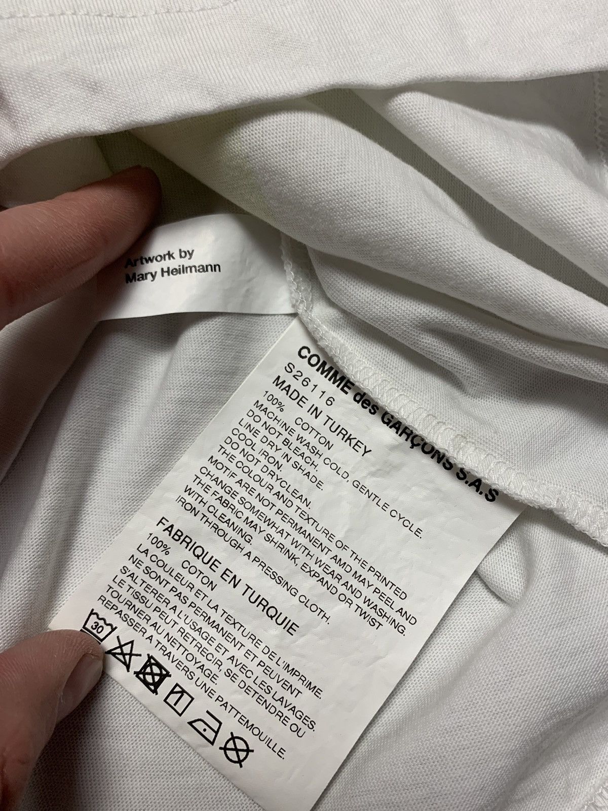 Comme des Garcons × Vintage Comme des Garçons tee rare logo Size US S / EU 44-46 / 1 - 5 Thumbnail