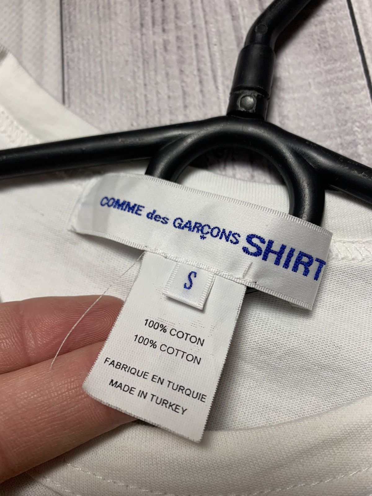 Comme des Garcons × Vintage Comme des Garçons tee rare logo Size US S / EU 44-46 / 1 - 4 Thumbnail