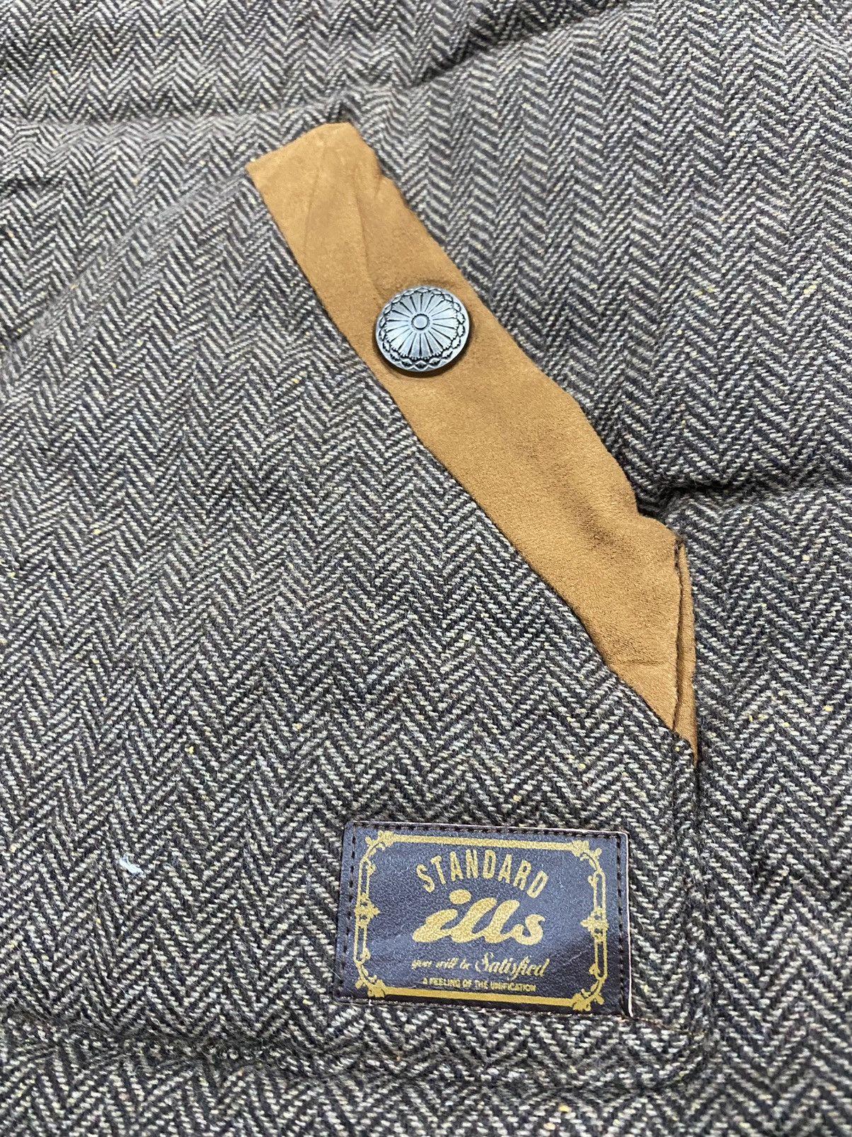 Japanese Brand Vintage Japanese Brand ills Wool Vest Jacket Size US XL / EU 56 / 4 - 4 Thumbnail