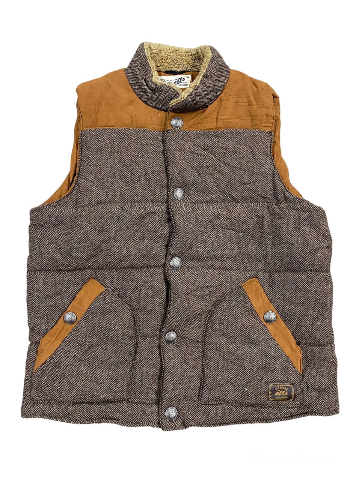 Japanese Brand Vintage Japanese Brand ills Wool Vest Jacket Size US XL / EU 56 / 4 - 1 Thumbnail