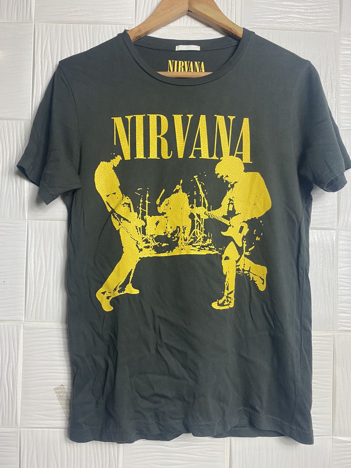 Band Tees × Nirvana × Vintage Vintage NIRVANA BAND TEE(G148) Size US S / EU 44-46 / 1 - 1 Thumbnail
