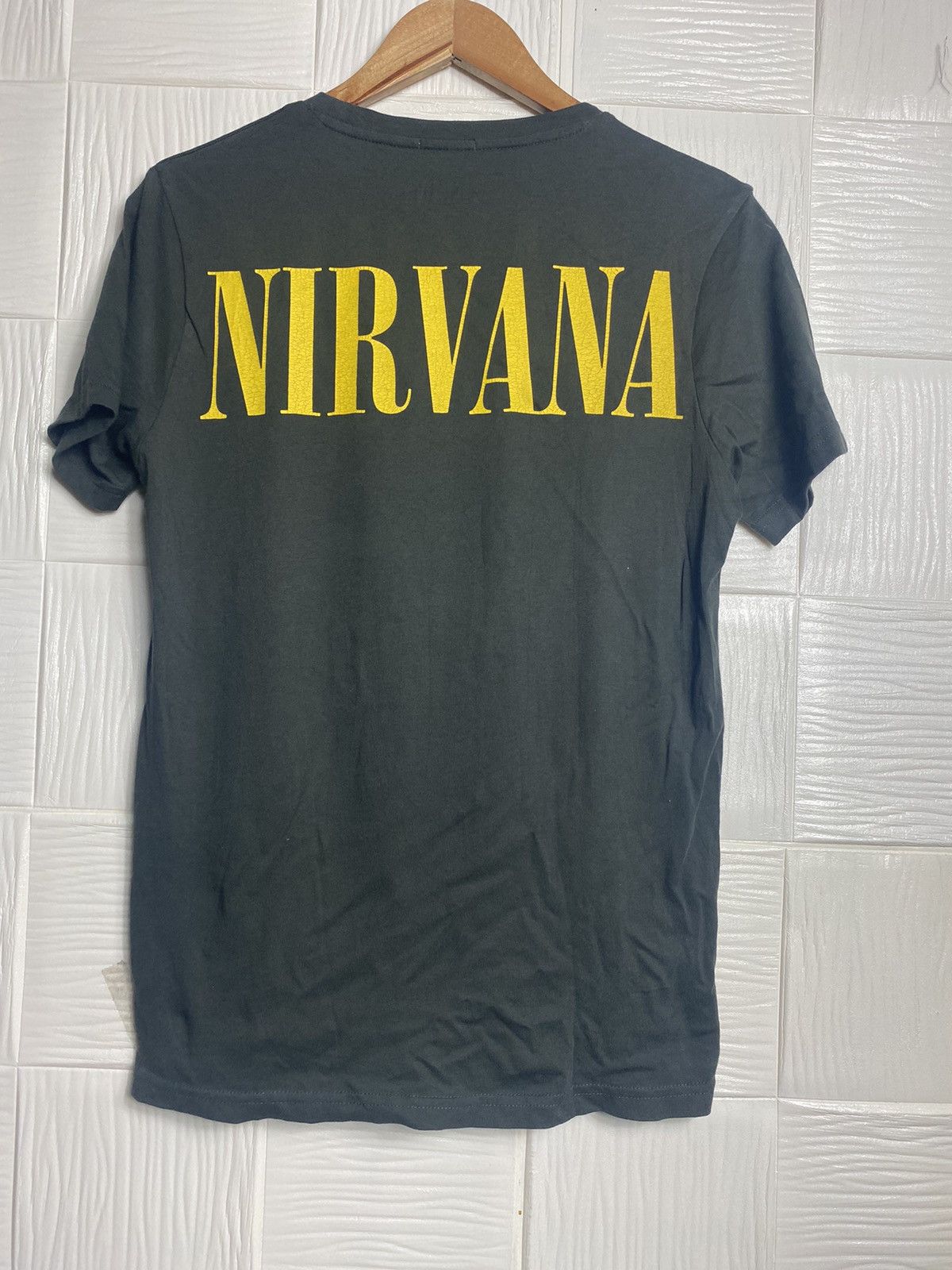 Band Tees × Nirvana × Vintage Vintage NIRVANA BAND TEE(G148) Size US S / EU 44-46 / 1 - 2 Thumbnail