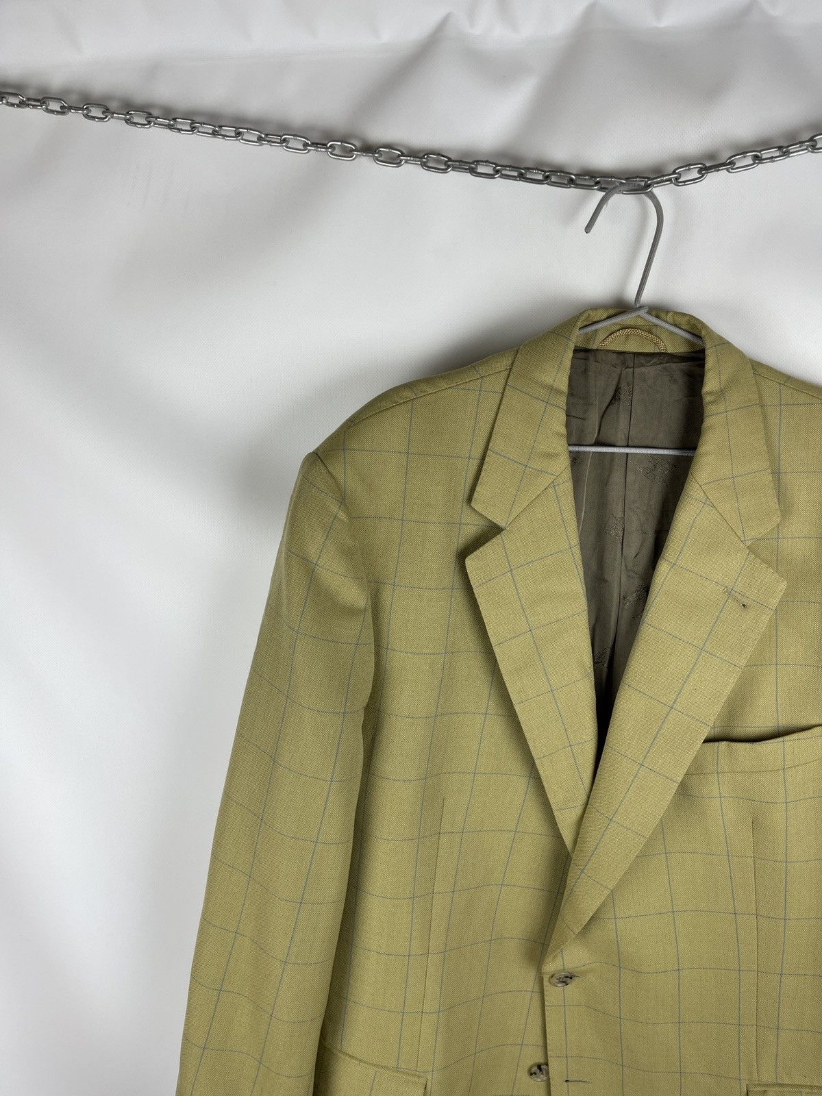 Burberry Burberrys Prorsum bennet-s wool checkered 2 button blazer Size 48R - 2 Thumbnail