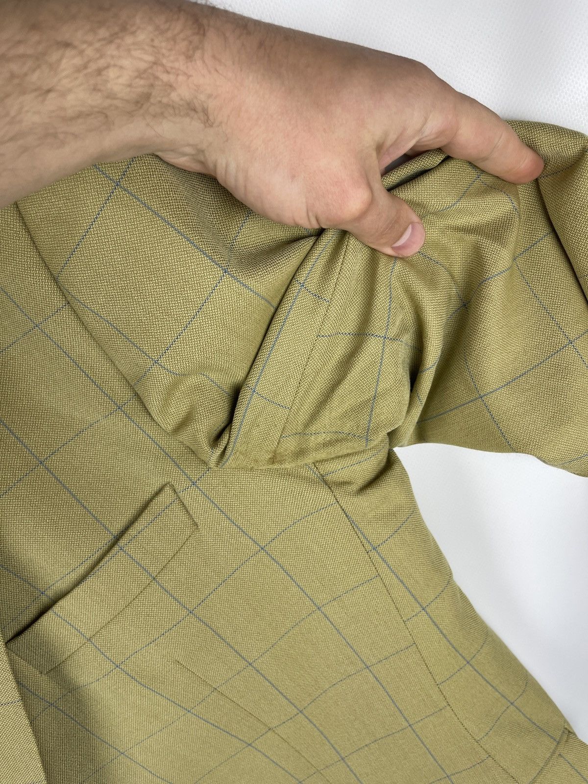 Burberry Burberrys Prorsum bennet-s wool checkered 2 button blazer Size 48R - 17 Thumbnail
