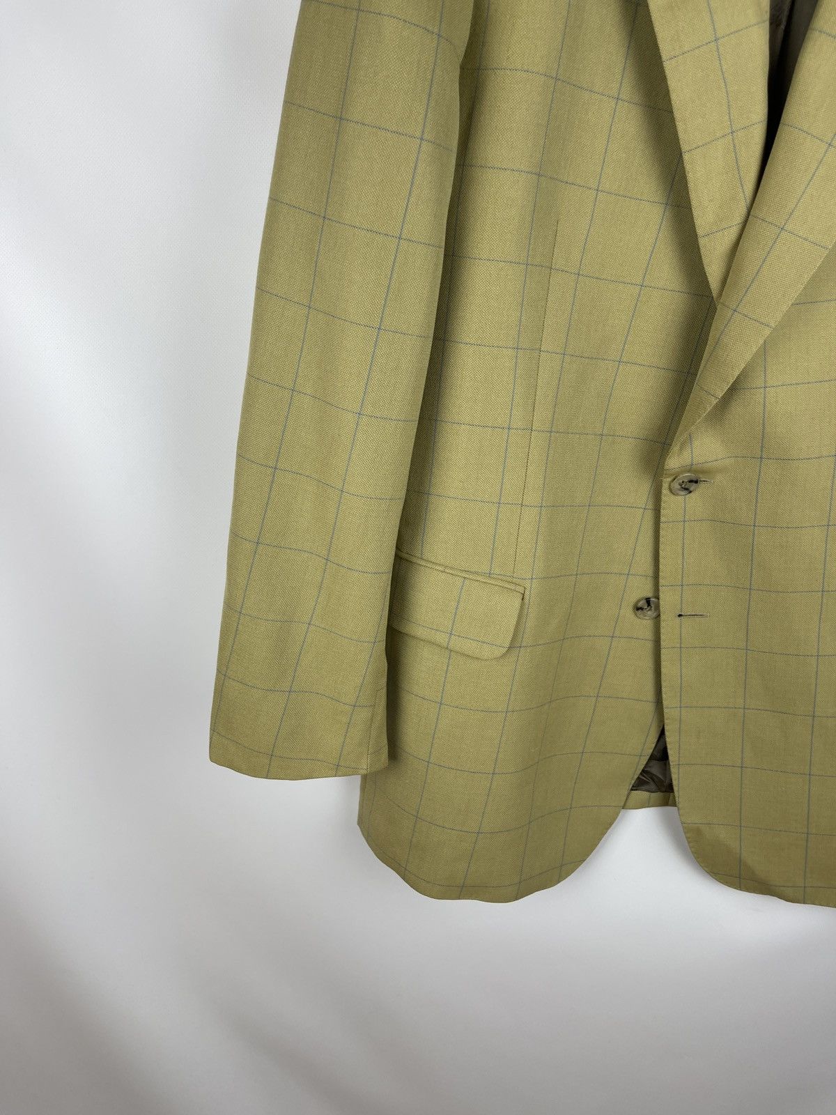 Burberry Burberrys Prorsum bennet-s wool checkered 2 button blazer Size 48R - 3 Thumbnail