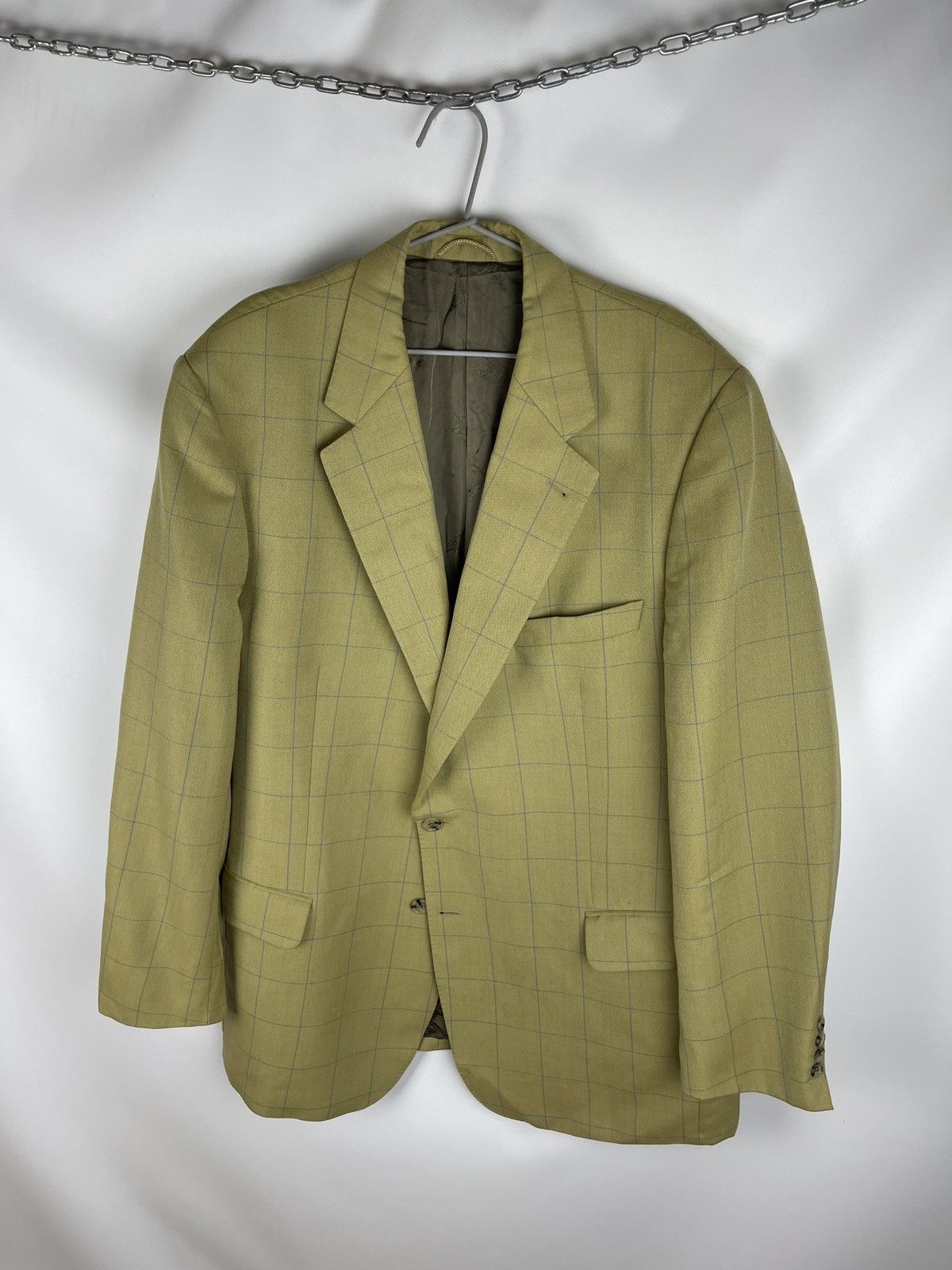 Burberry Burberrys Prorsum bennet-s wool checkered 2 button blazer Size 48R - 6 Thumbnail