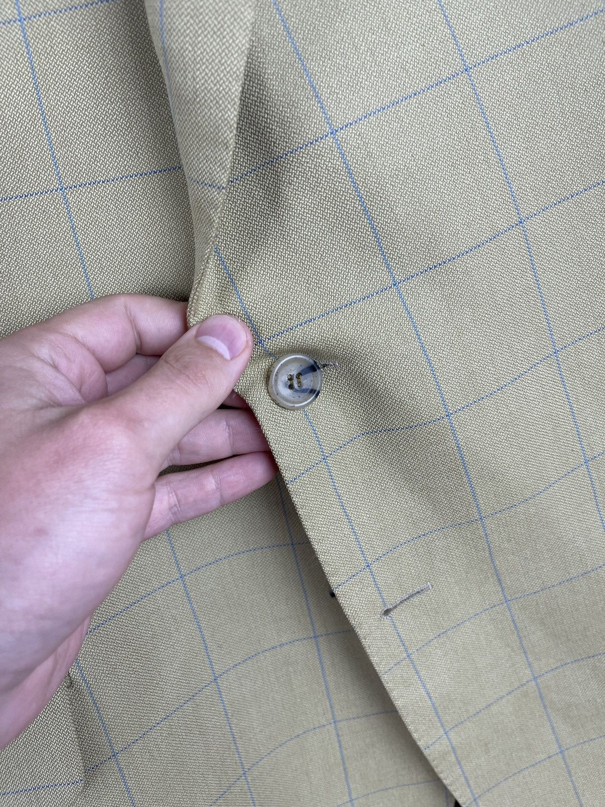 Burberry Burberrys Prorsum bennet-s wool checkered 2 button blazer Size 48R - 11 Thumbnail