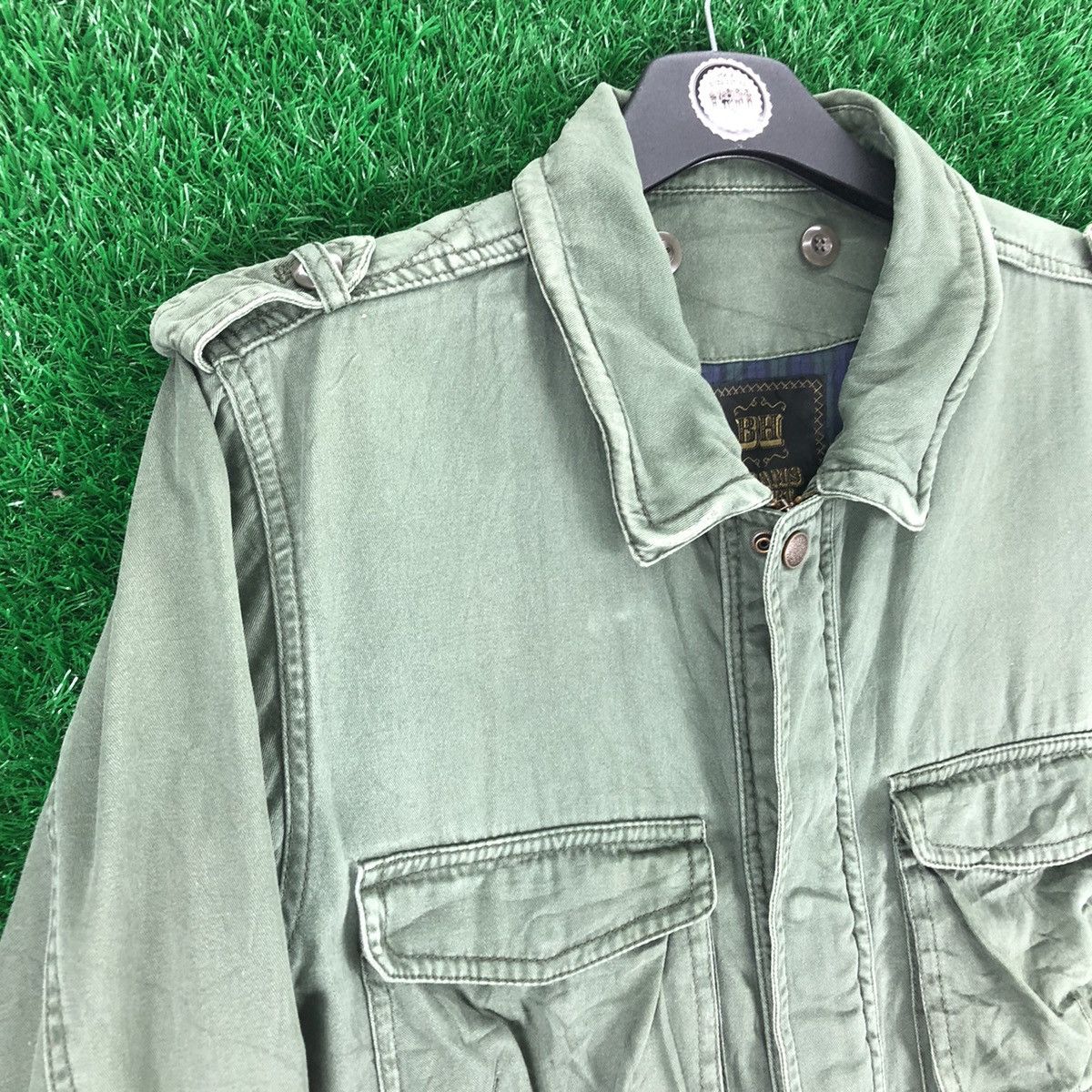 Beams Plus Vintage Beams Heart Military Style Jacket Size US M / EU 48-50 / 2 - 2 Thumbnail