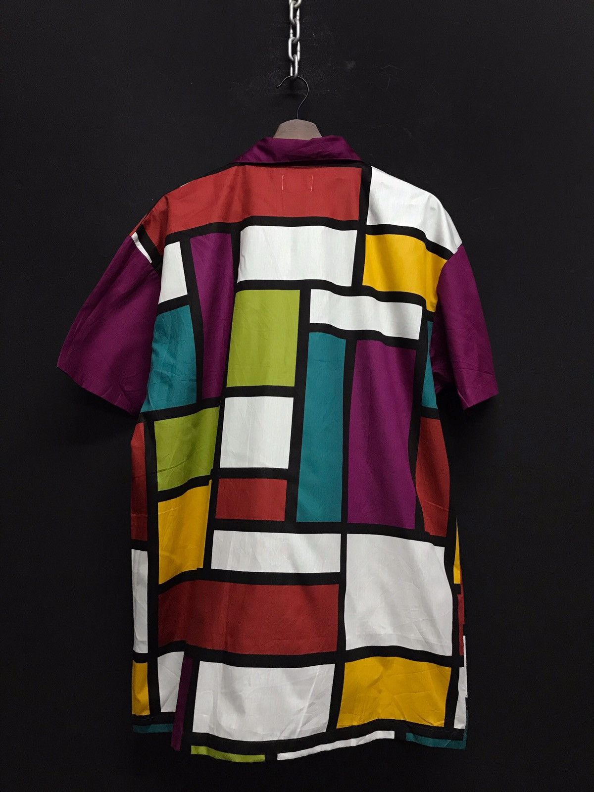 Flannel × Laura Biagiotti Laura Biagiotti Patchwork Design Shirt Button Up Size US L / EU 52-54 / 3 - 4 Thumbnail
