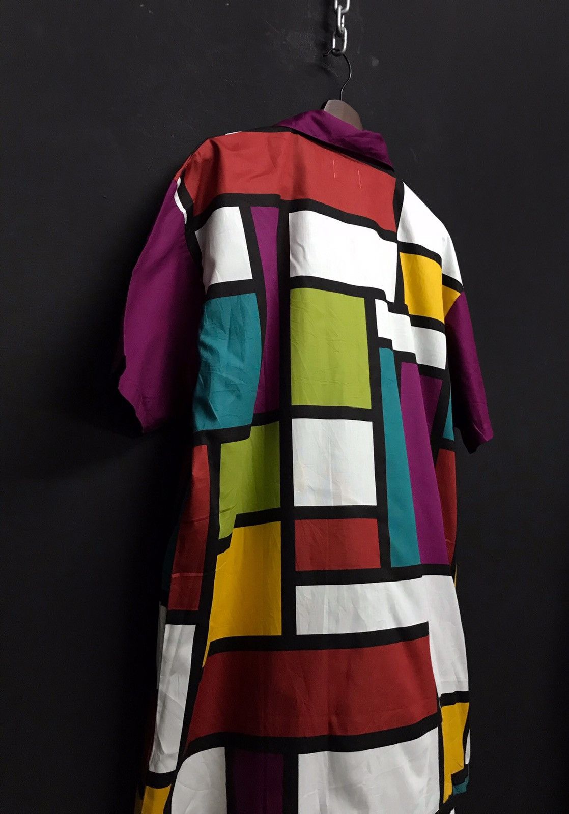 Flannel × Laura Biagiotti Laura Biagiotti Patchwork Design Shirt Button Up Size US L / EU 52-54 / 3 - 5 Thumbnail