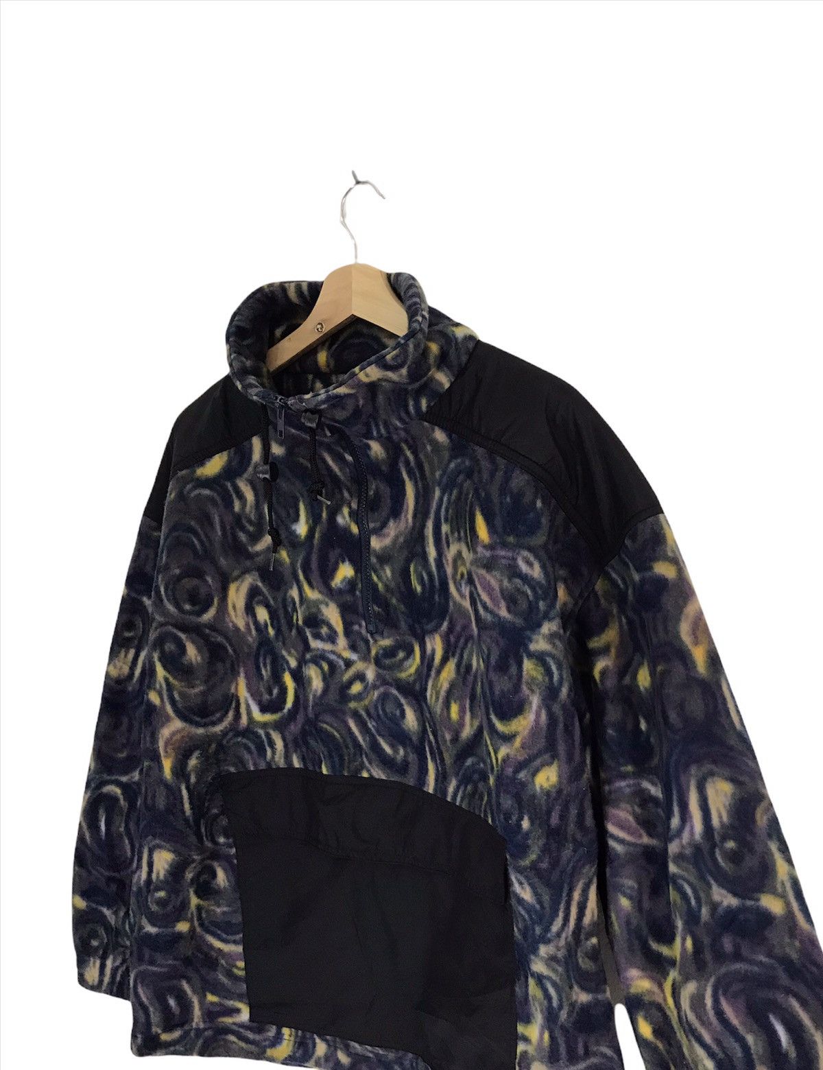 Japanese Brand 🔥Kailuabay Printed Fleece Pull Over Jacket Size US M / EU 48-50 / 2 - 3 Thumbnail