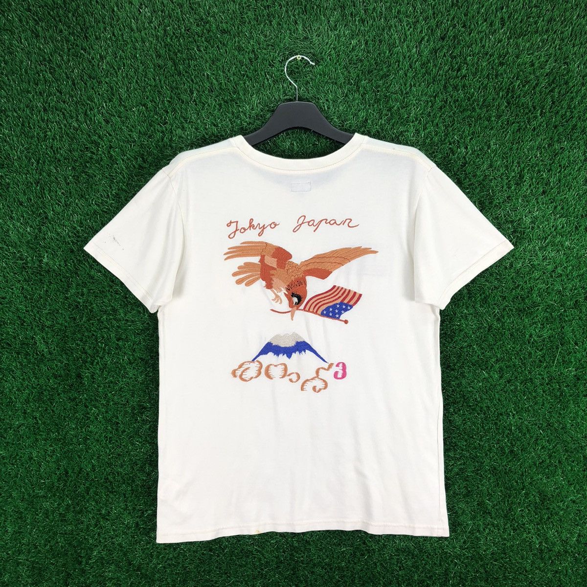 Toyo Enterprises Toyo Enterprise Hand Embroidery Souvenir Pocket Tee Size M / US 6-8 / IT 42-44 - 1 Thumbnail