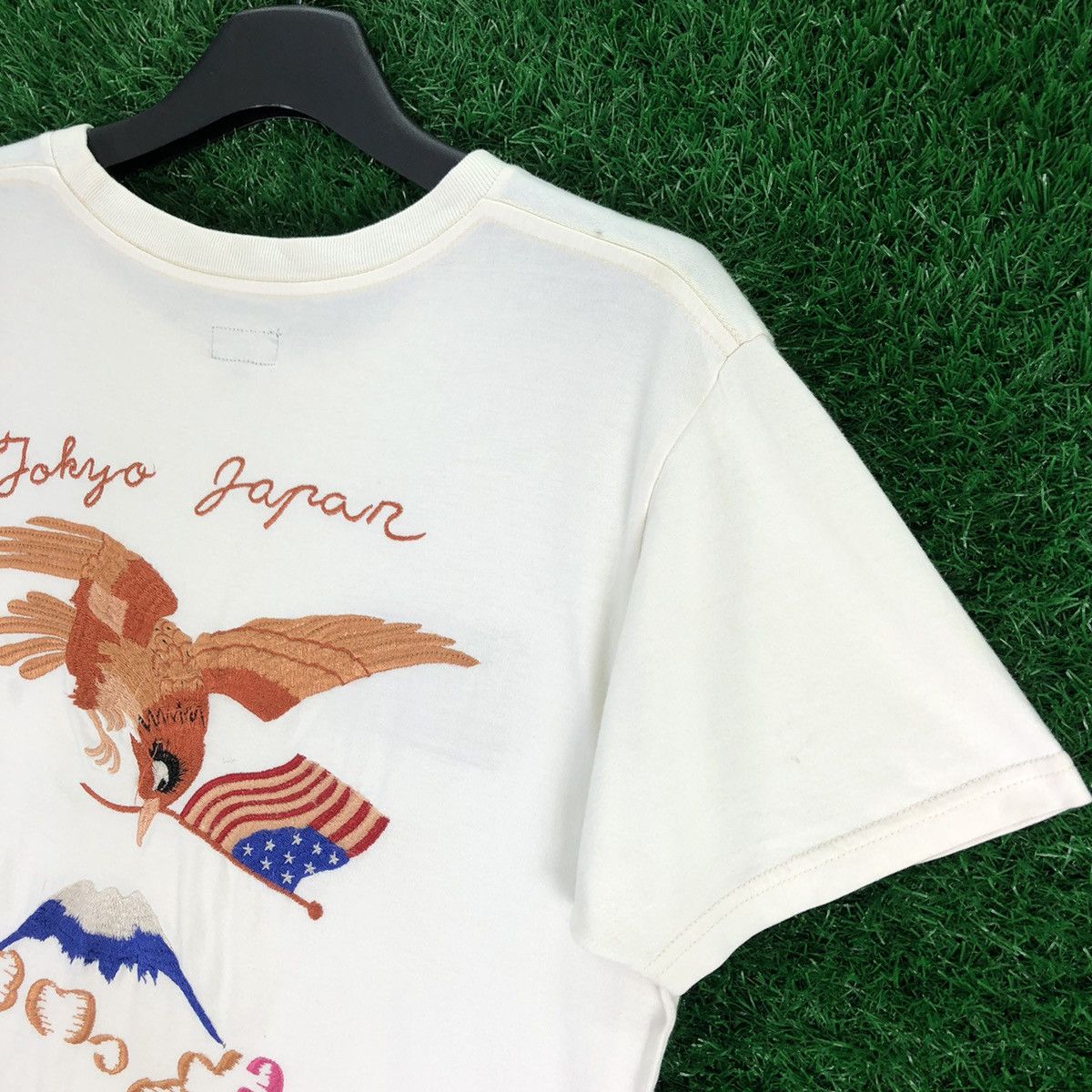 Toyo Enterprises Toyo Enterprise Hand Embroidery Souvenir Pocket Tee Size M / US 6-8 / IT 42-44 - 2 Thumbnail