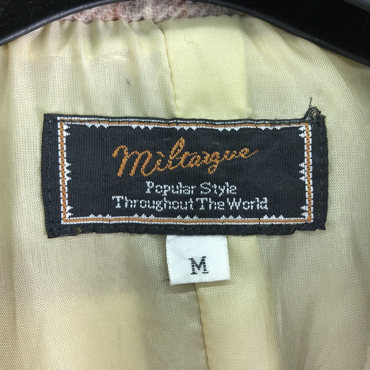 Japanese Brand × Vintage Vintage 90's Wool Jacket Women by Miltargue Size M / US 6-8 / IT 42-44 - 9 Thumbnail