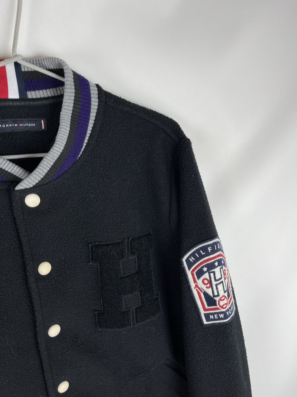 Tommy Hilfiger Tommy Hilfiger 1985 New York big logo fleece bomber jacket Size US S / EU 44-46 / 1 - 11 Thumbnail
