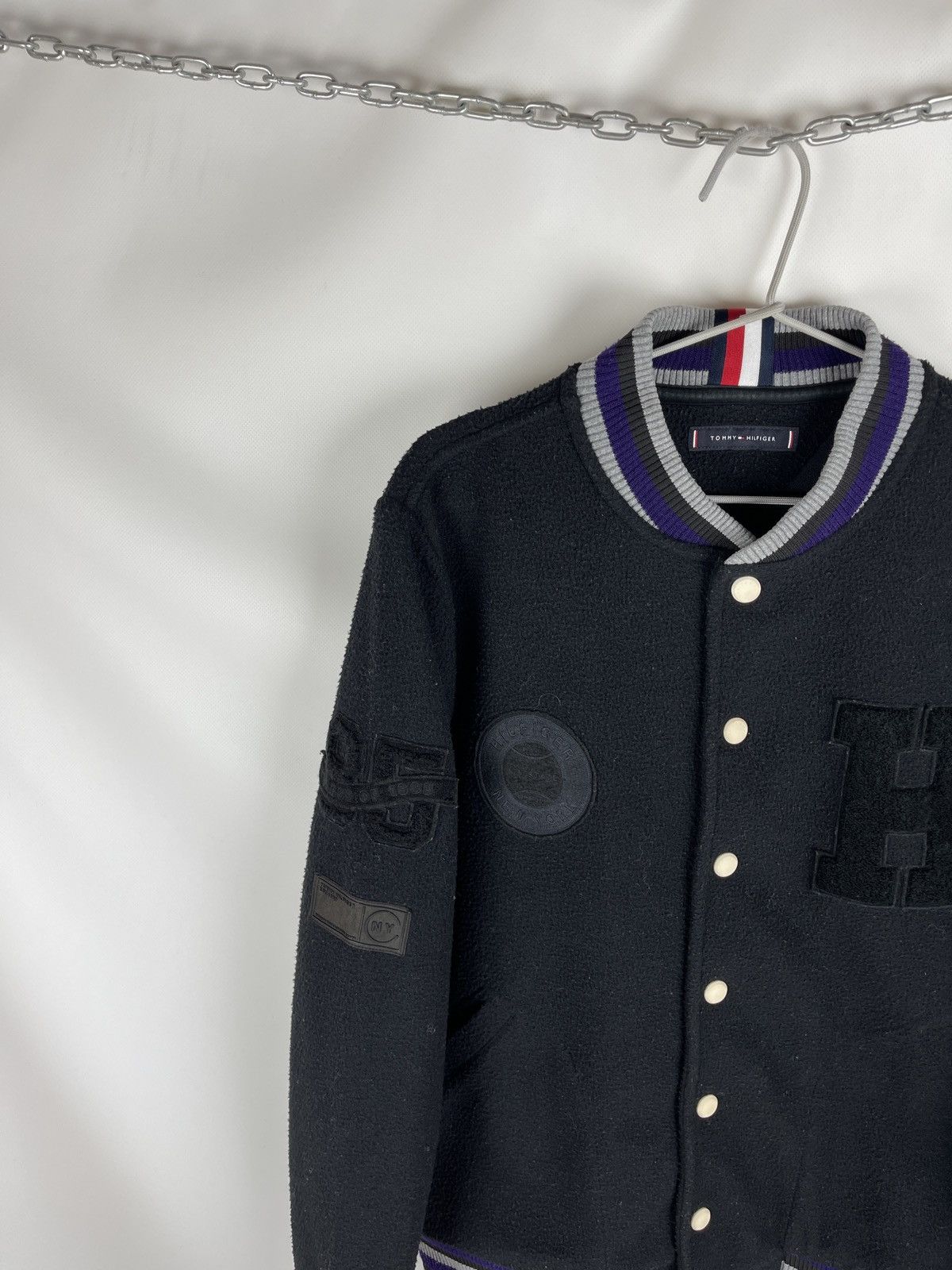 Tommy Hilfiger Tommy Hilfiger 1985 New York big logo fleece bomber jacket Size US S / EU 44-46 / 1 - 3 Thumbnail