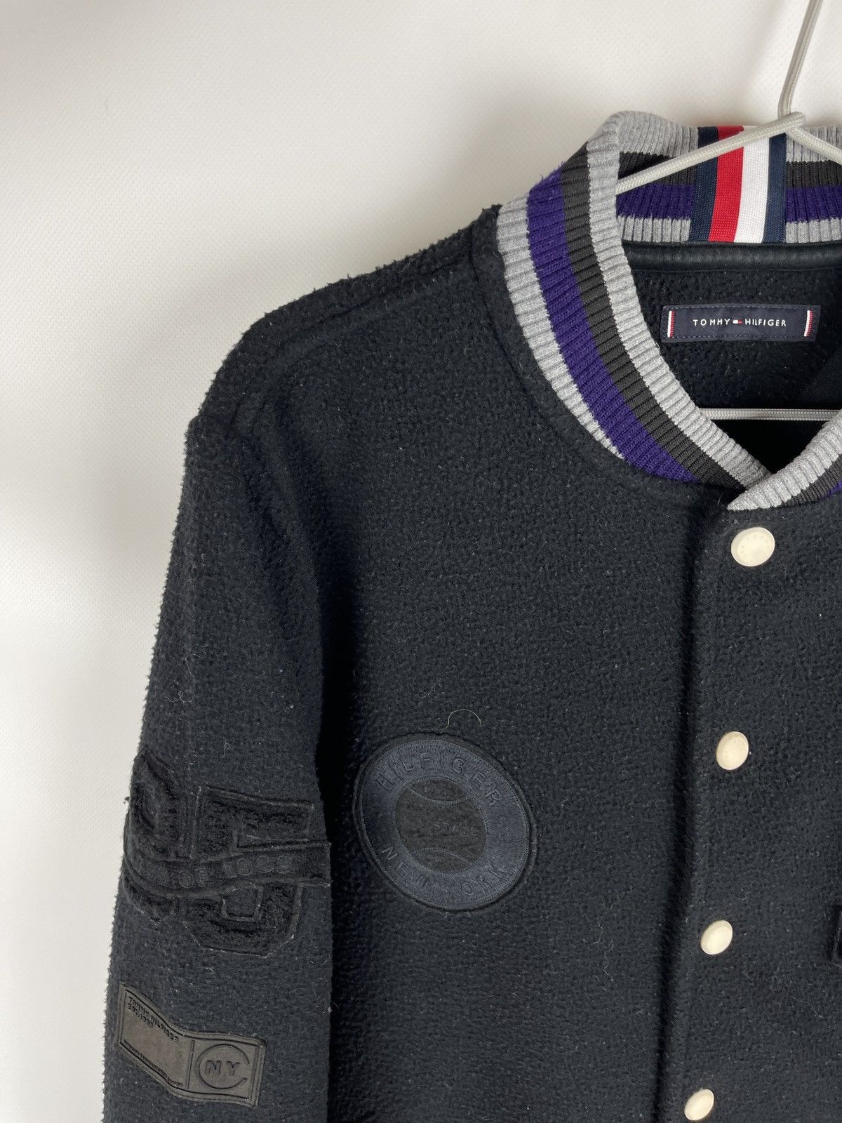 Tommy Hilfiger Tommy Hilfiger 1985 New York big logo fleece bomber jacket Size US S / EU 44-46 / 1 - 10 Thumbnail