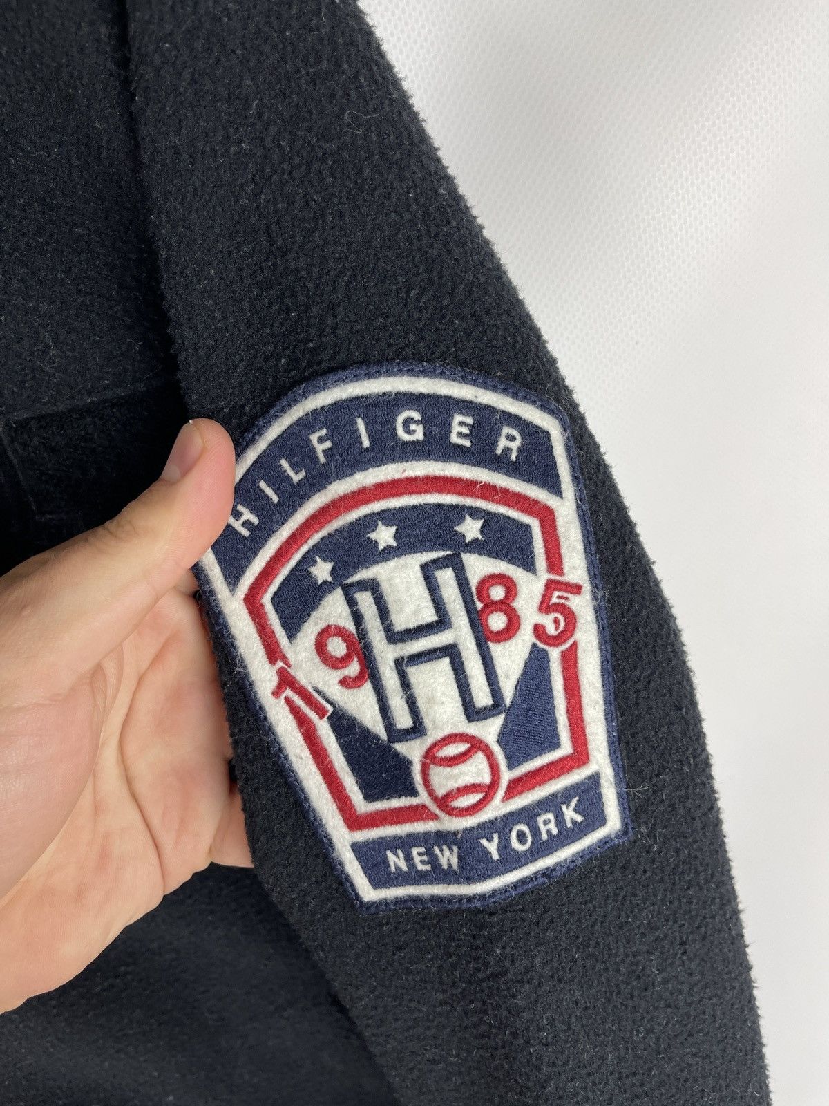 Tommy Hilfiger Tommy Hilfiger 1985 New York big logo fleece bomber jacket Size US S / EU 44-46 / 1 - 12 Thumbnail