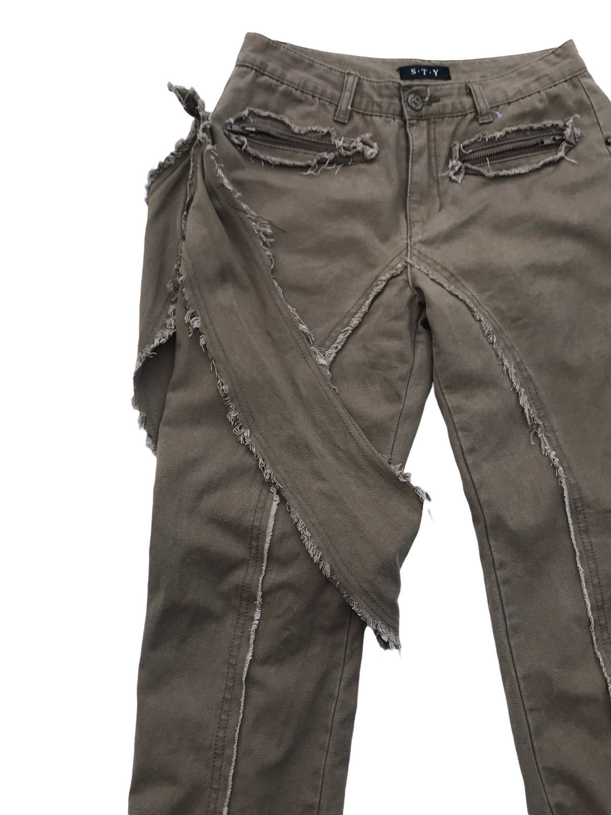 Other Rare Design STY Casual Fashion Pants Size US 27 - 3 Thumbnail