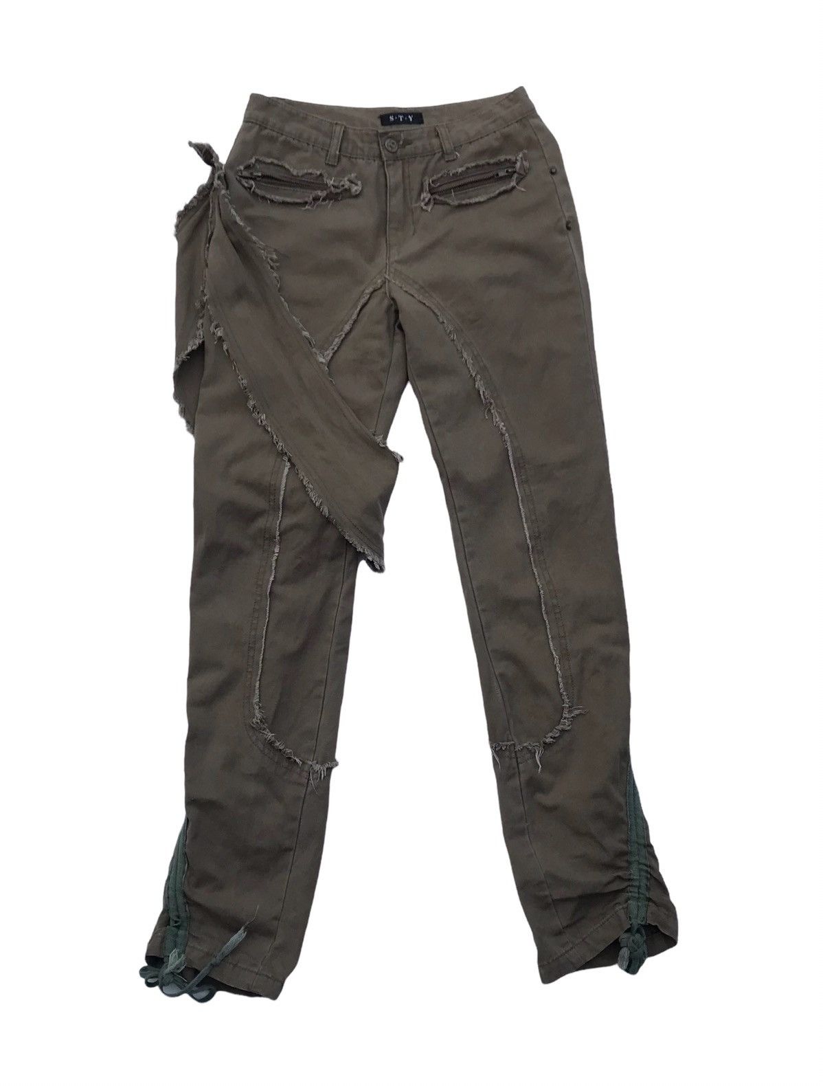 Other Rare Design STY Casual Fashion Pants Size US 27 - 2 Thumbnail